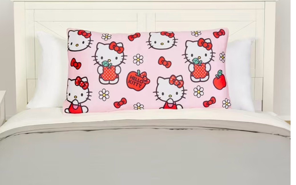 licensed character kids body pillow, 18" x 36"