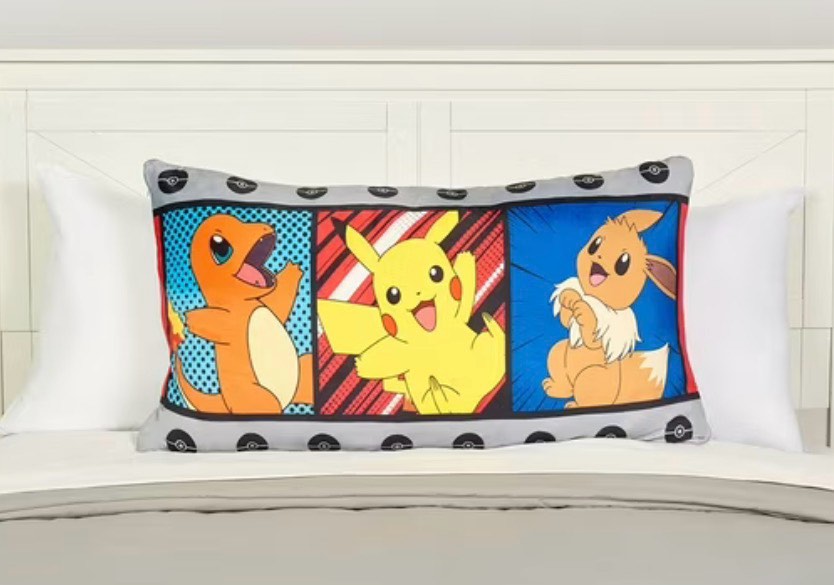 licensed character kids body pillow, 18" x 36"