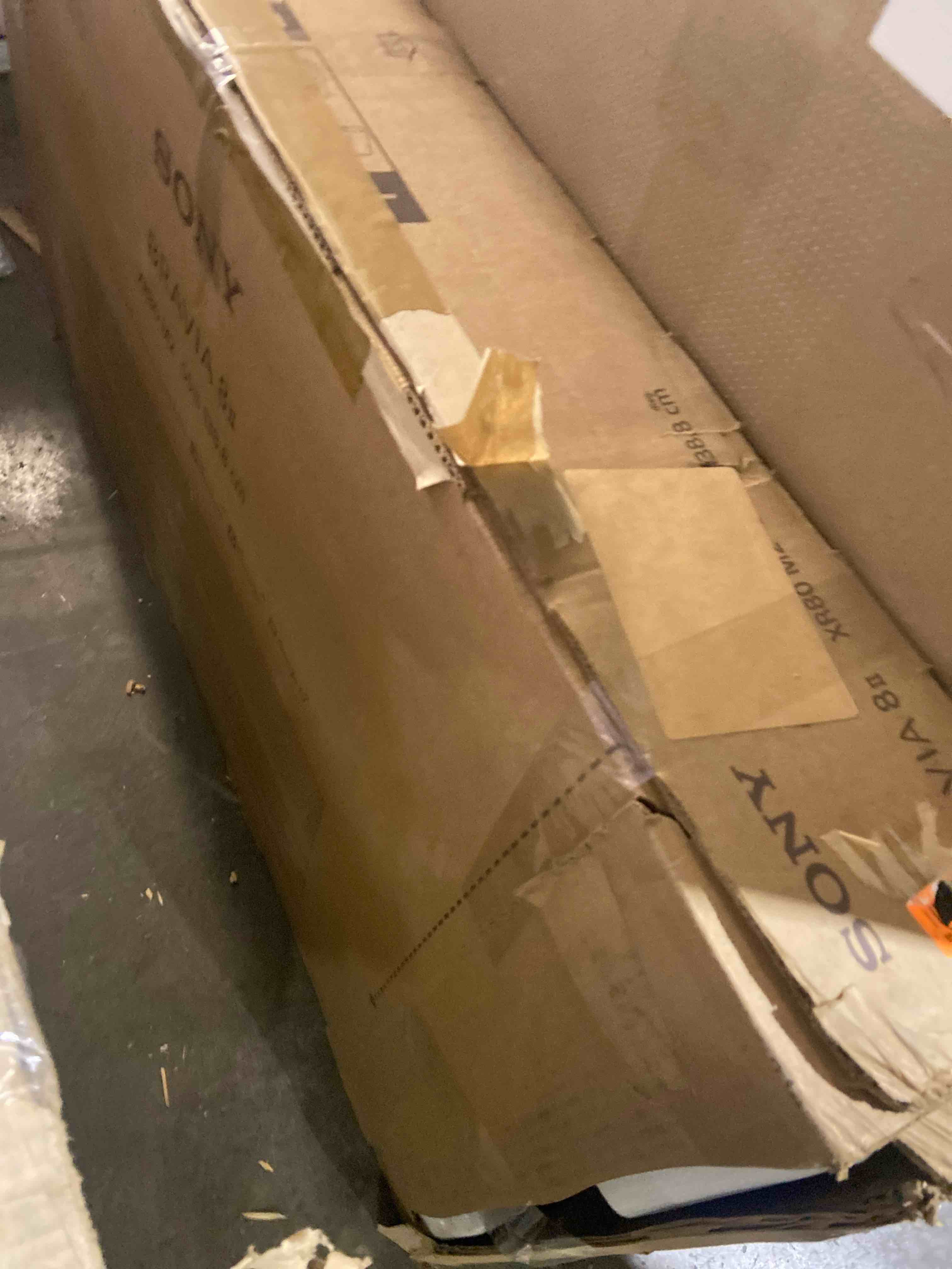 Condition photo showing As Is for Sony - 55" Class BRAVIA 8 OLED 4K UHD Smart Google TV - K55XR80C