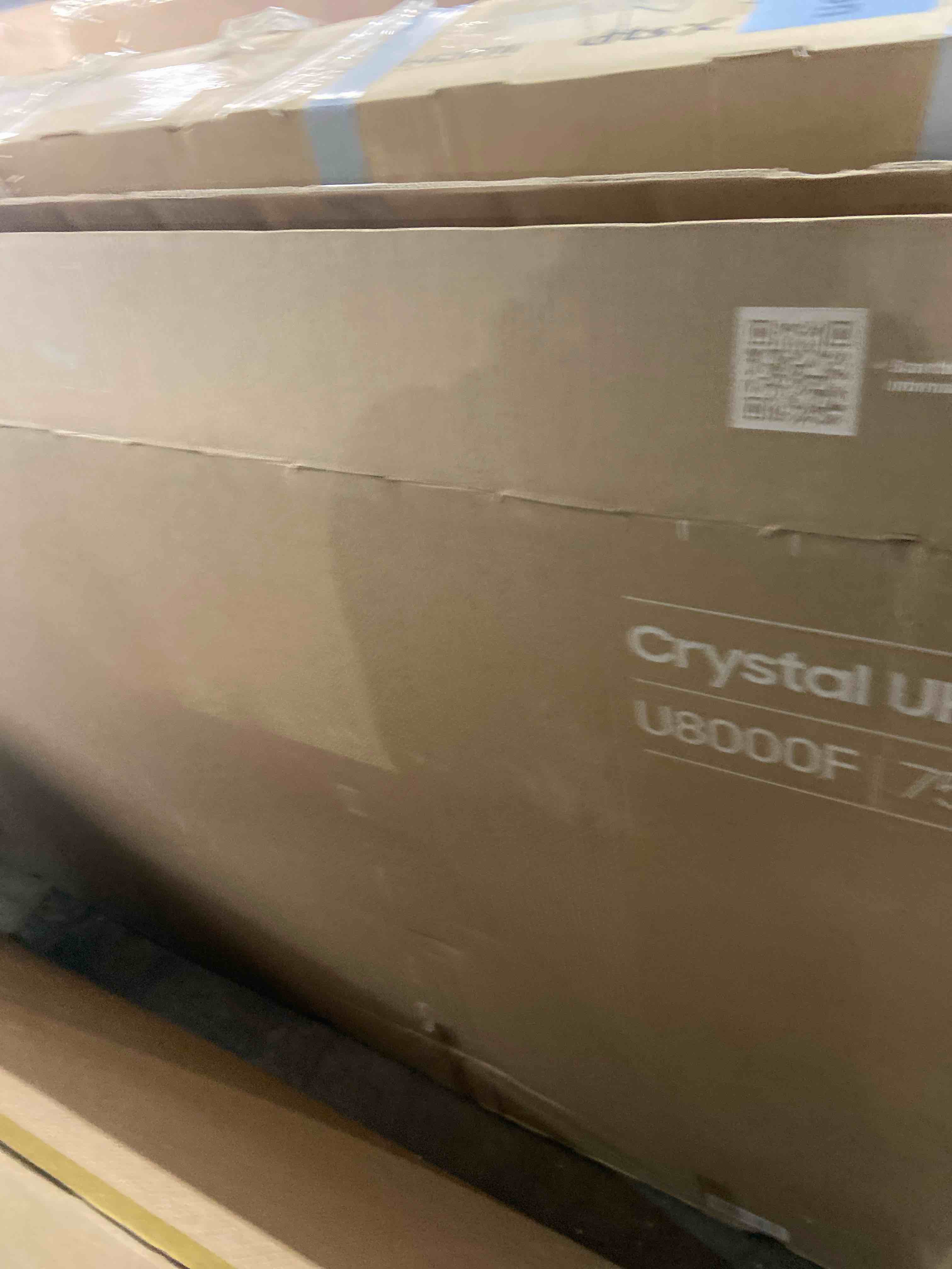 Condition photo showing New/Like New for Samsung 75-Inch Class Crystal UHD U8000F 4K Smart TV (2025 Model) Endless Free Content, Crystal Processor 4K, MetalStream Design, Knox Security, Alexa Built-in