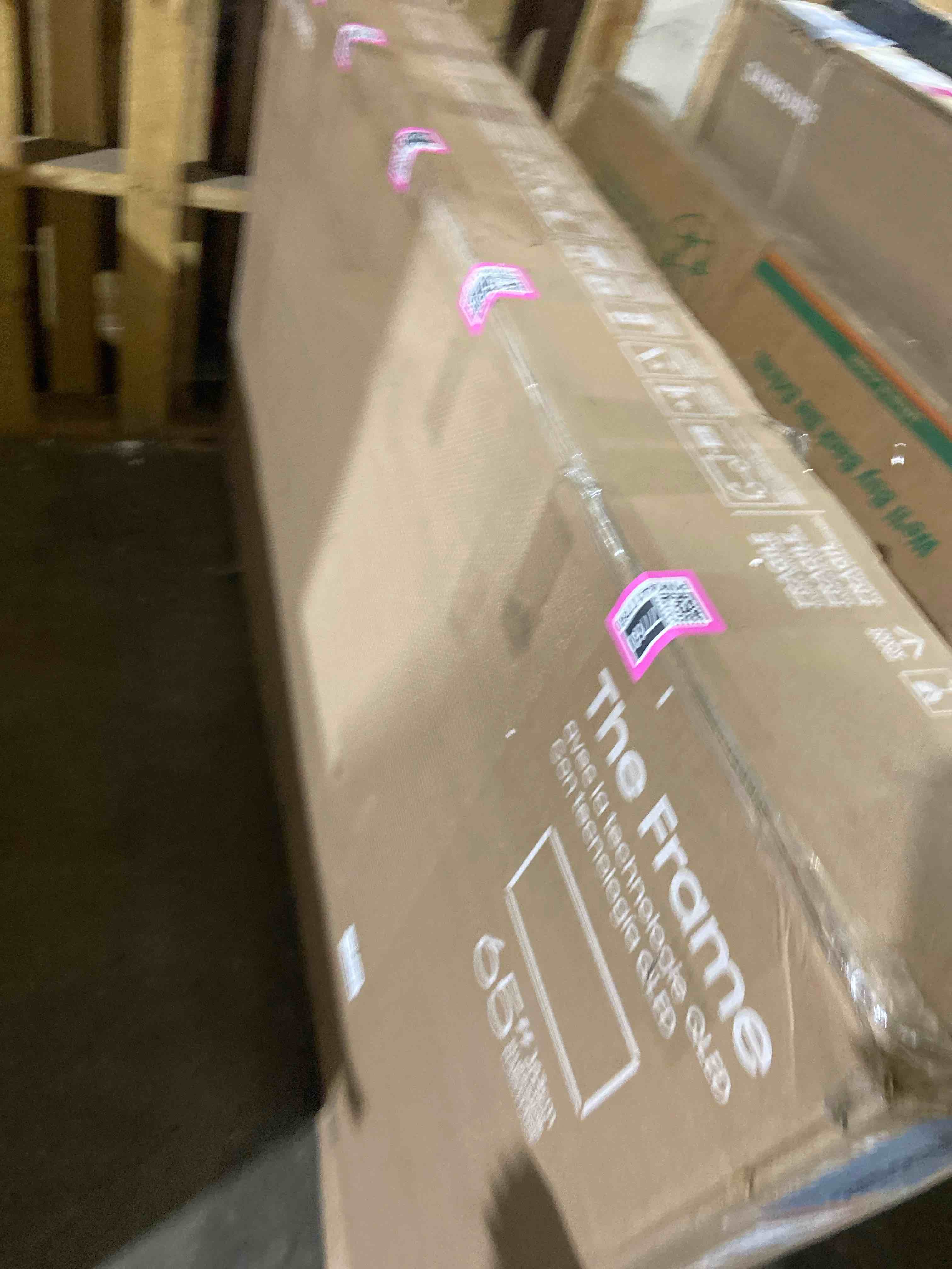 Condition photo showing As Is for Samsung 65-Inch Class The Frame Pro LS03FW 4K Neo QLED Mini LED Smart TV (2025 Model) Slim Fit Wall Mount, Modern Frame Design, Wireless One Connect, NQ4 AI Gen3 Processor, Art Mode, Alexa Built-in