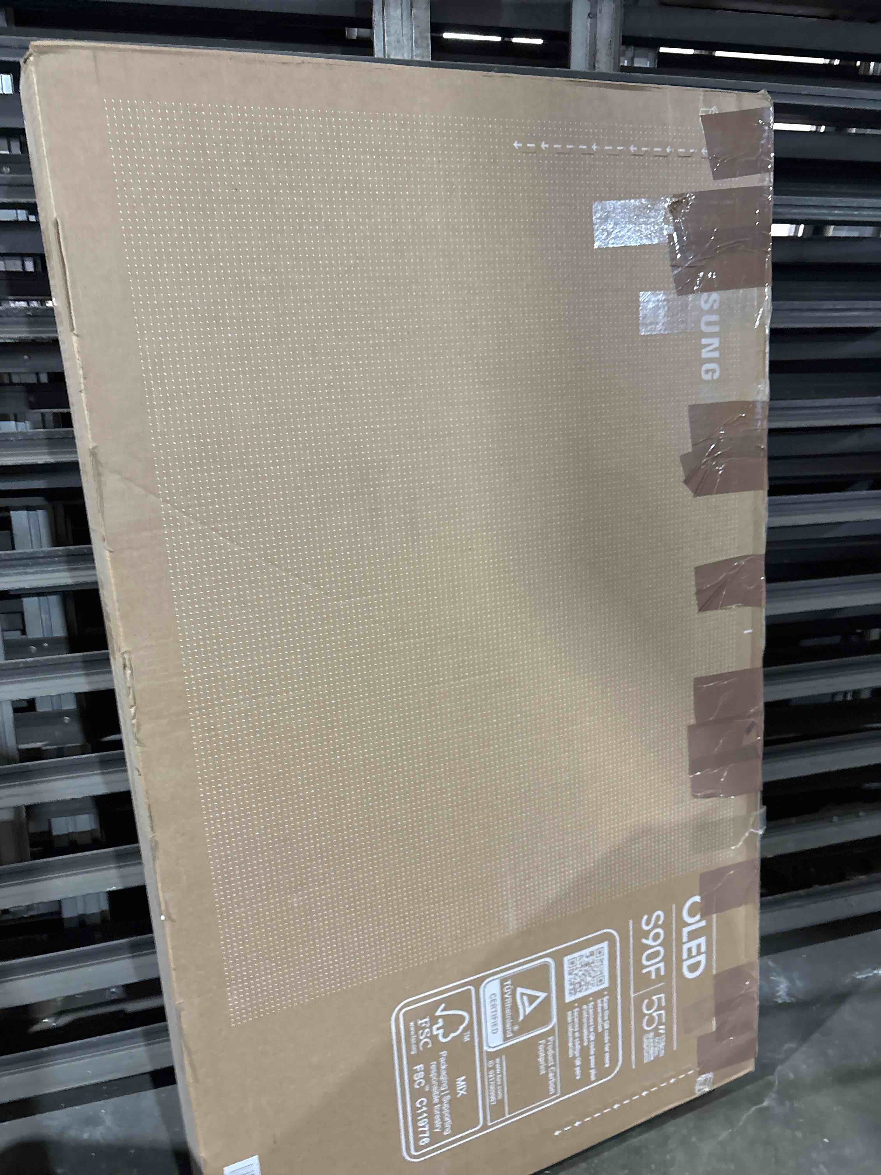 Condition photo showing As Is for tv screen is broken