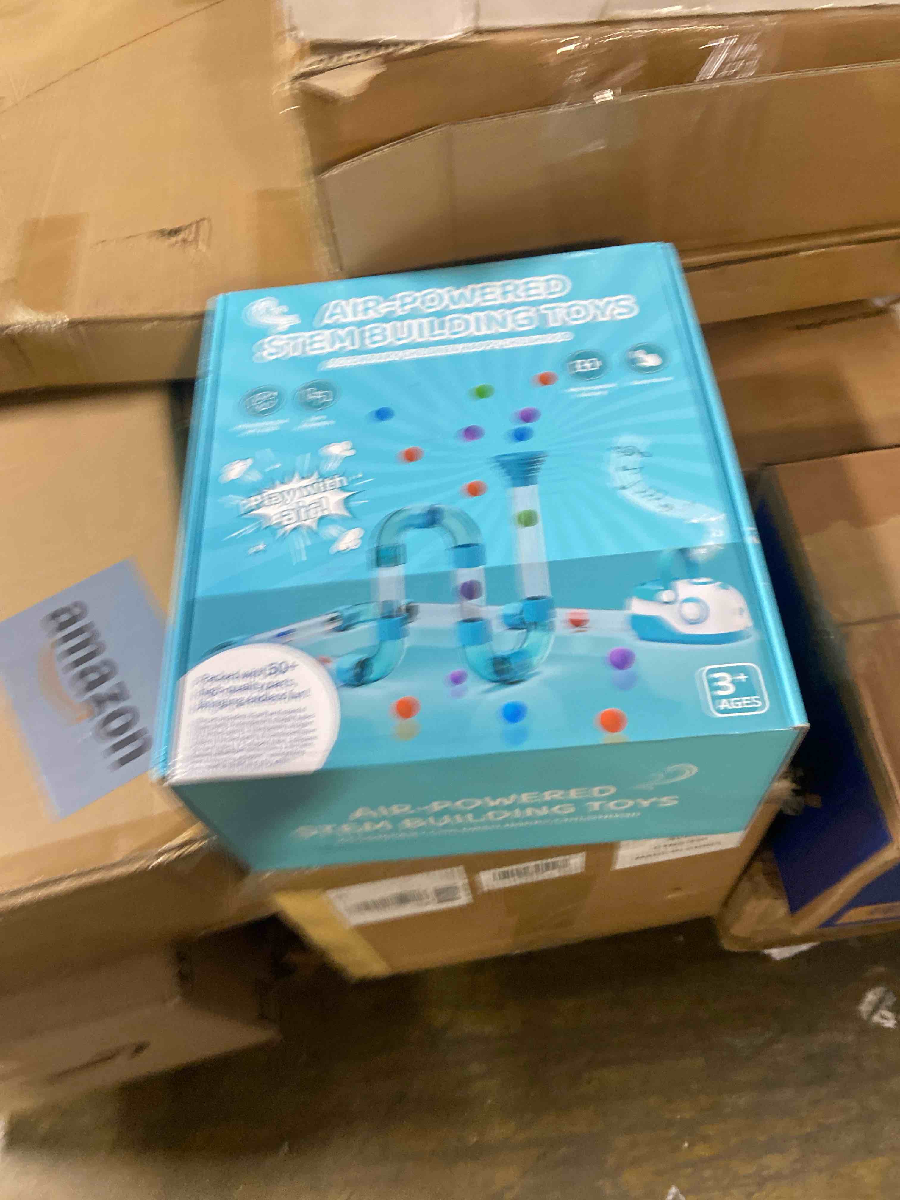 Condition photo showing New/Like New for Air-Powered STEM Building Toys - Bluetooth Learning Toys with Wireless Music Play, Rechargeable & Play While Charging, STEM Toys for 3+ Year Old, Kids Toys Birthday Gifts for Kids