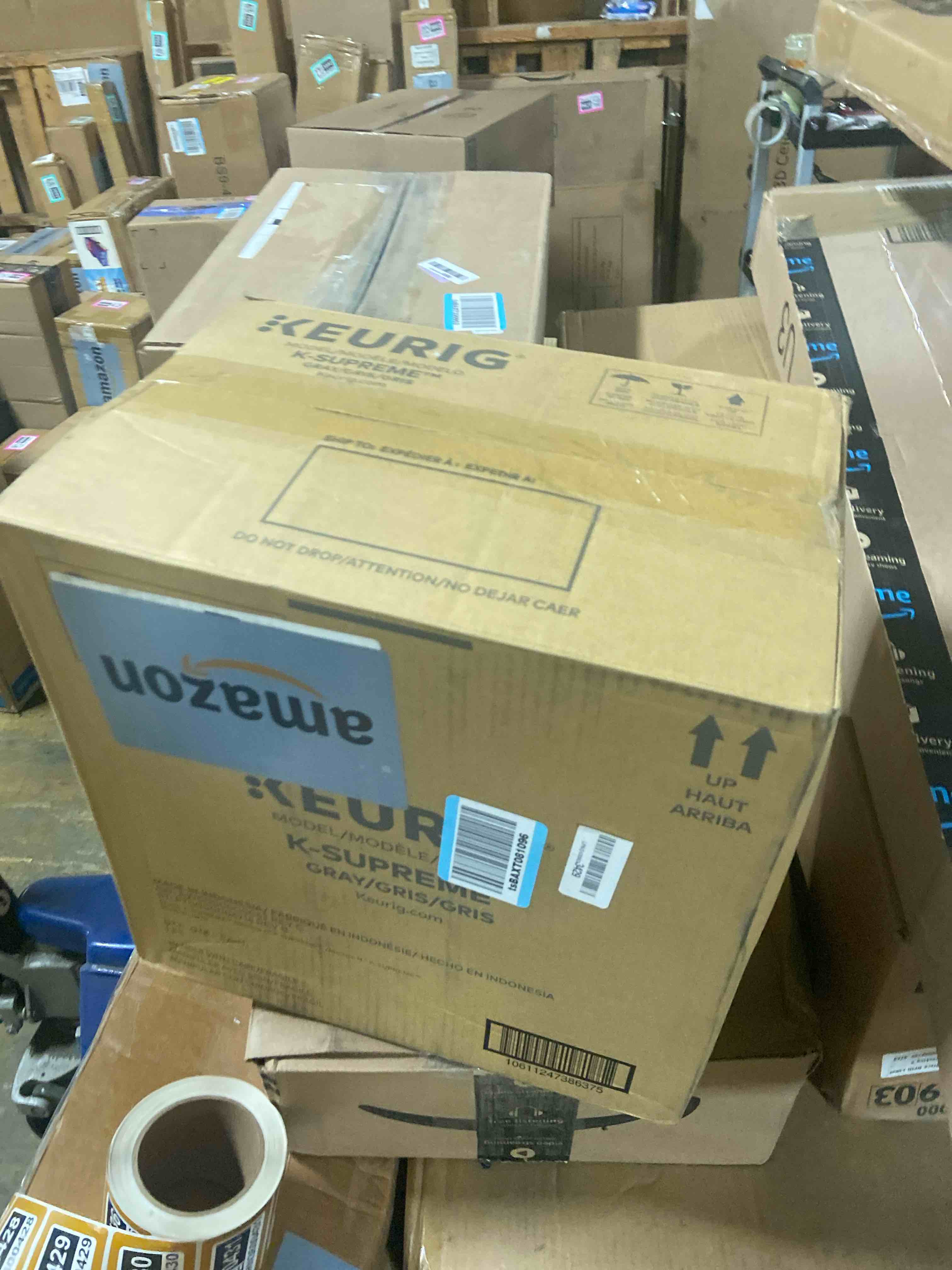 Condition photo showing New/Like New for Keurig® K-Supreme Single Serve K-Cup Pod Coffee Maker  MultiStream Technology  Gray