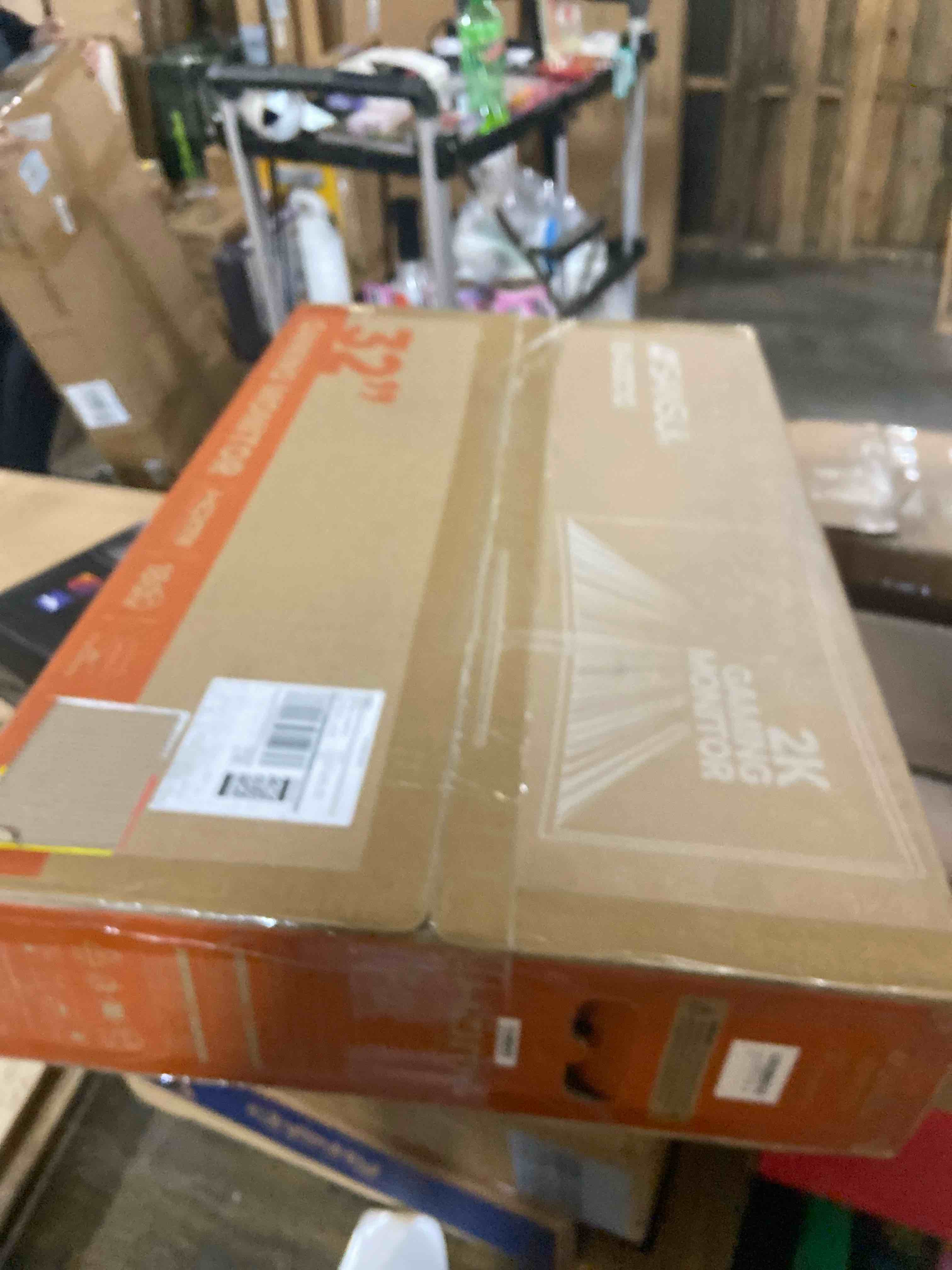 Condition photo showing New/Like New for SANSUI 32-Inch Curved Gaming Monitor WQHD 2560 x 1440 180Hz Curved 1500R -Fast VA,1ms(OD), HDR, 300nits, sRGB 125%, DCI-P3 95%, FreeSync, HDMI x2, DP1.4x2(DP Cable Included) 32 Inch WQHD 180Hz Curved Monitor HDMI+DP