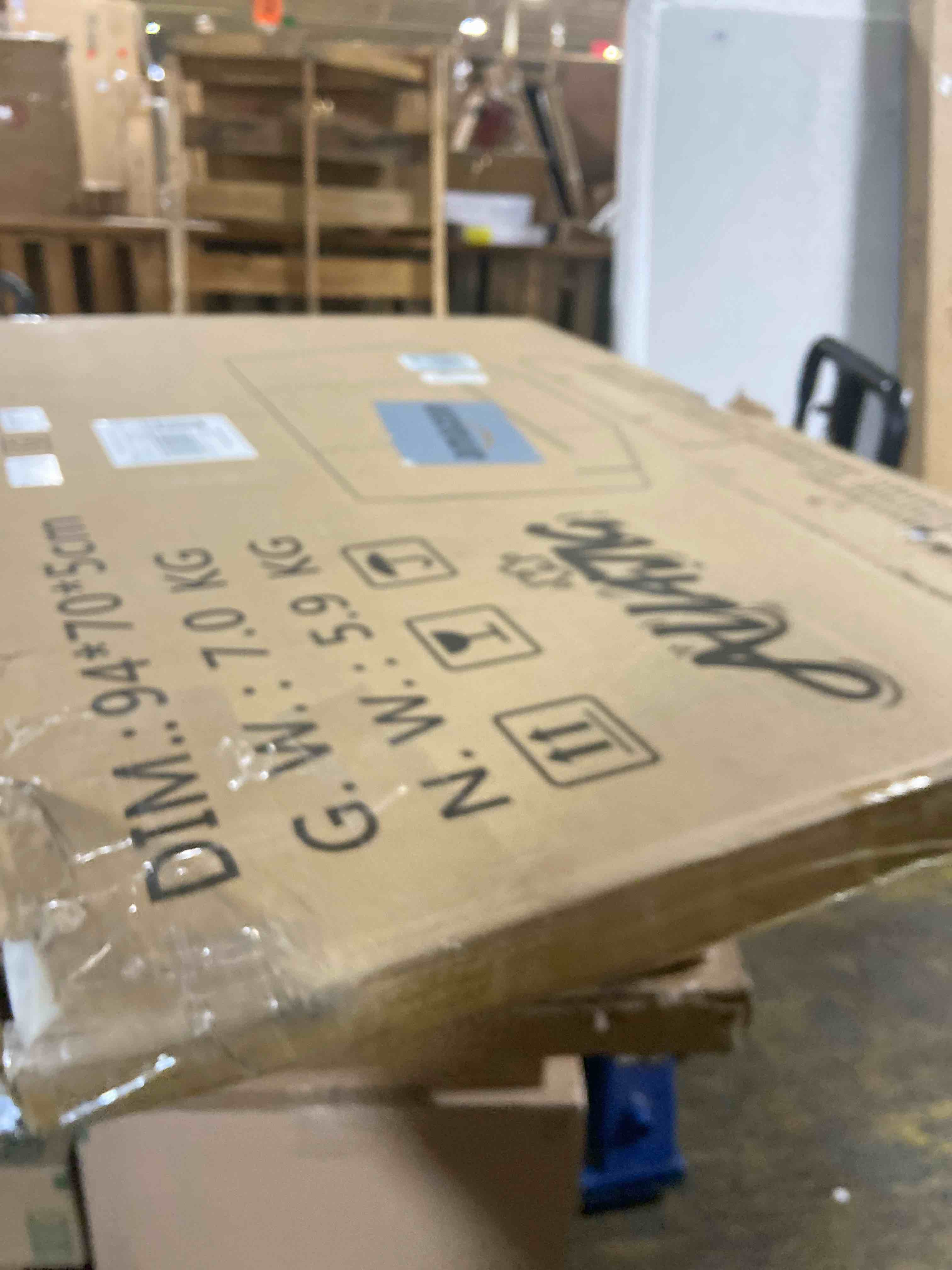 Condition photo showing New/Like New for ALL4JIG 1500 Pieces Rotating Puzzle Board with 4 Drawers and Cover,25"x34" Portable Wooden Jigsaw Puzzle Table for Adults,Lazy Susan Spinning Puzzle Boards Birthday Gift for mom Medium-1500pcs