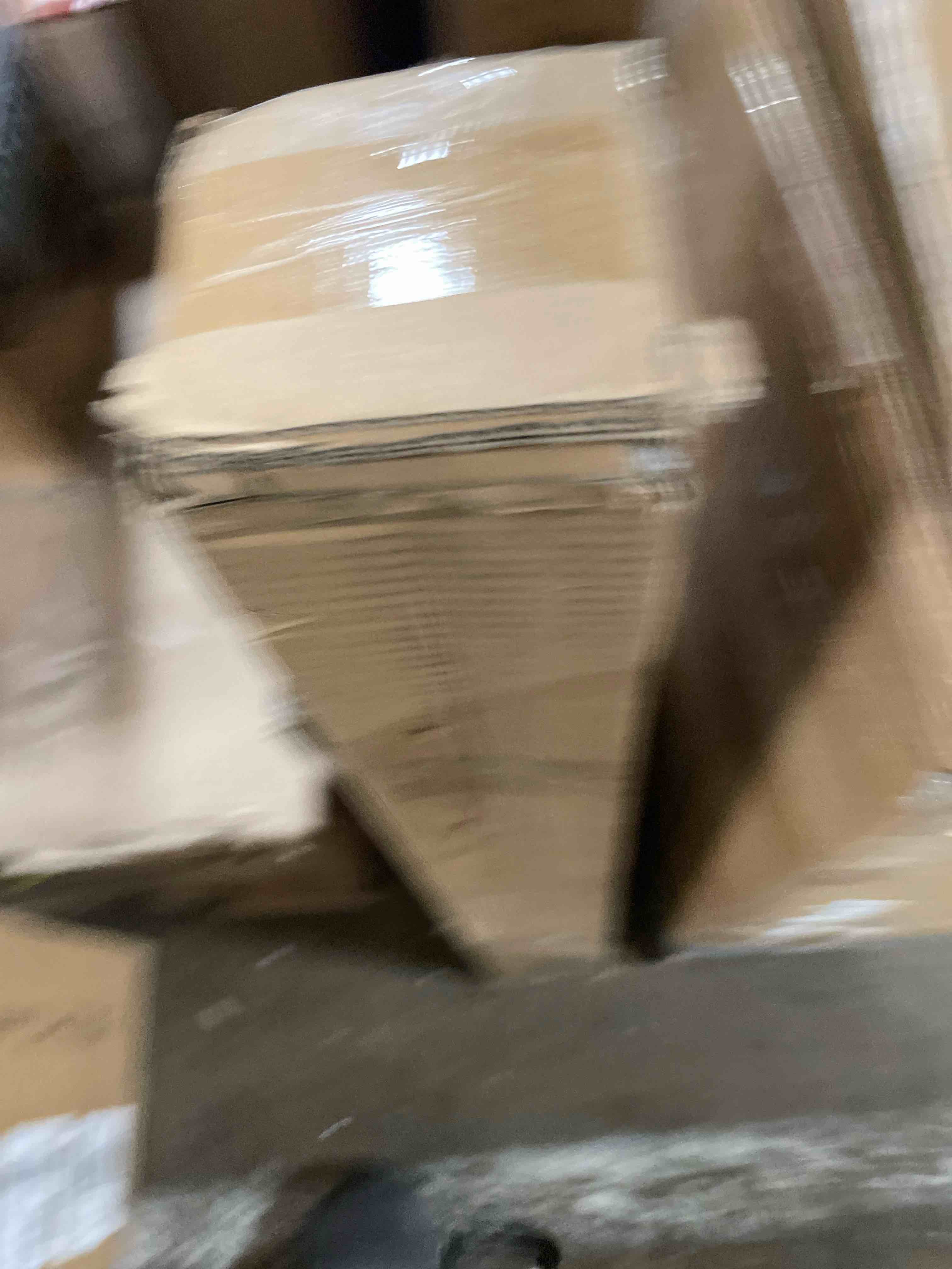 Condition photo showing New/Like New for LazBlinds No Tools No Drill Cordless Bamboo Roman Shades, Light Filtering Window Treatment, Roll Up Bamboo Blinds for Window 33'' W x 64'' H, Whitewash B Whitewash B 33'' W x 64'' H