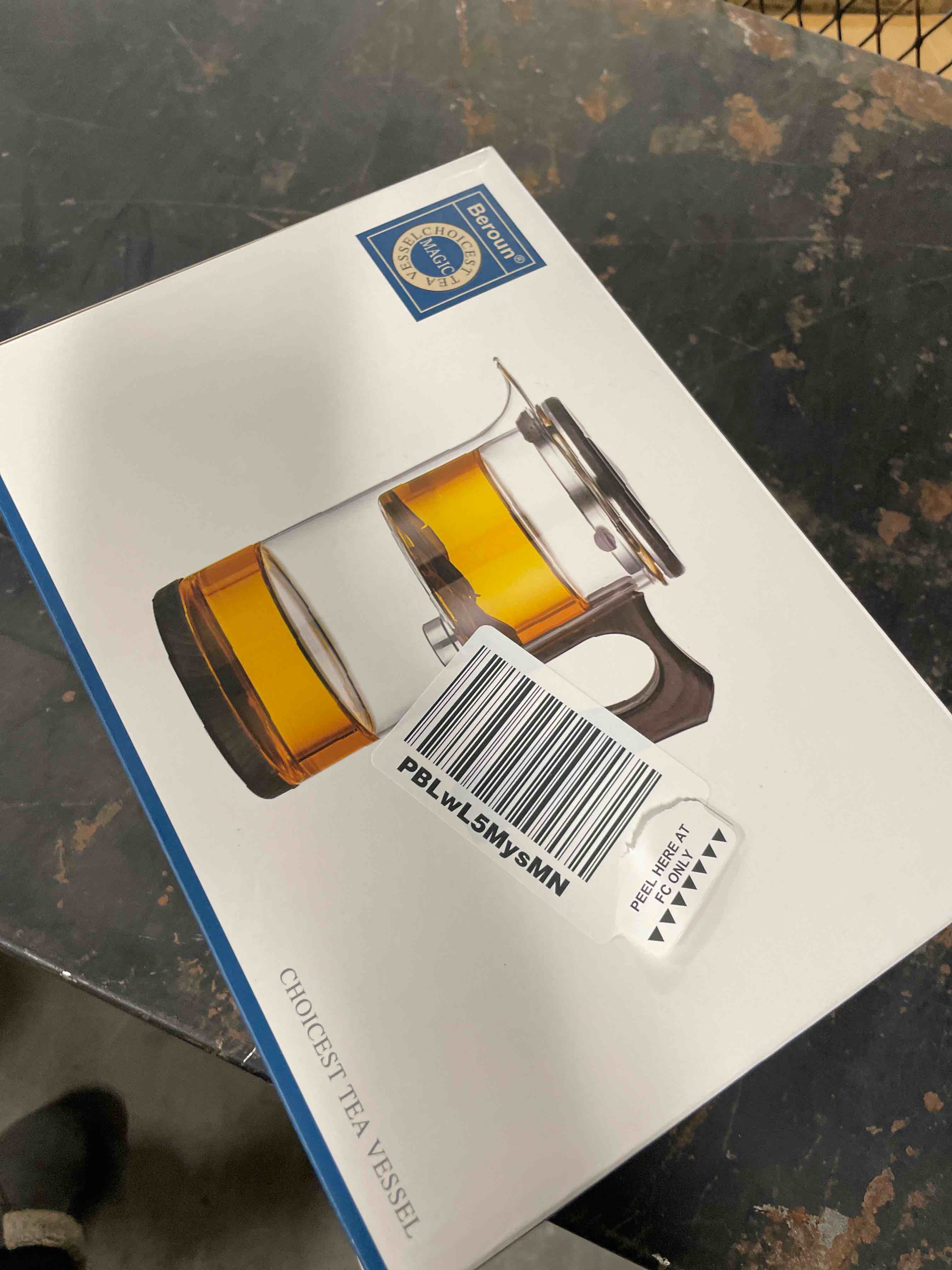 Condition photo showing New/Like New for Tea Pot - 750ml/25.4oz Magic Witchcraft Glass Teapot with Strainer Loose Leaf Tea Innovative Water Separation Magnetic Teapot,Borosilicate Glass Tea Infuser Elegant Gift Packaging