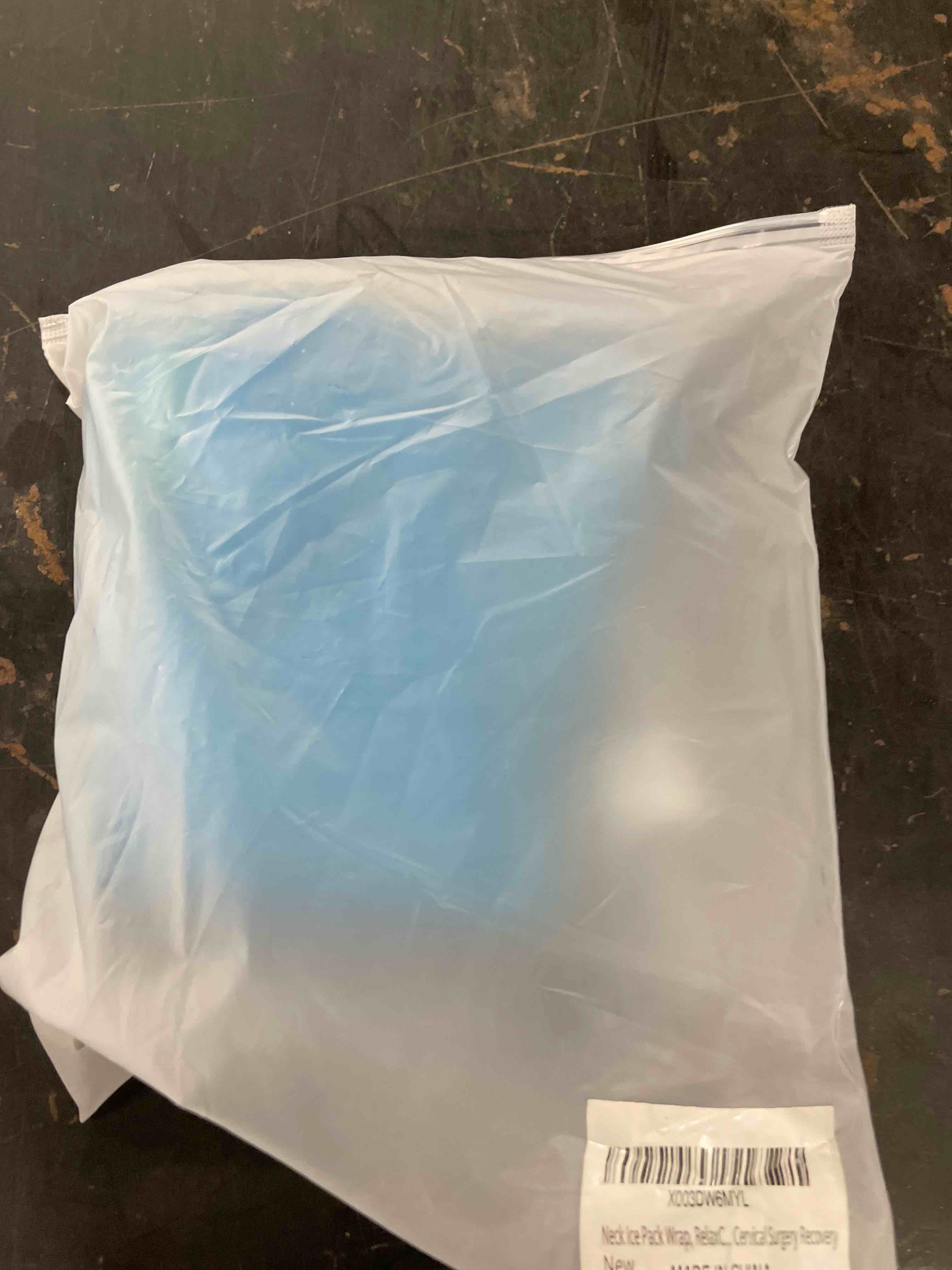 Condition photo showing New/Like New for Neck Ice Pack Wrap, Reusable Gel Ice Pack for Neck Shoulders, Cold Compress Therapy for Pain Relief, Injuries, Swelling, Bruises, Sprains, Inflammation and Cervical Surgery Recovery Blue-1 Pack 1.0