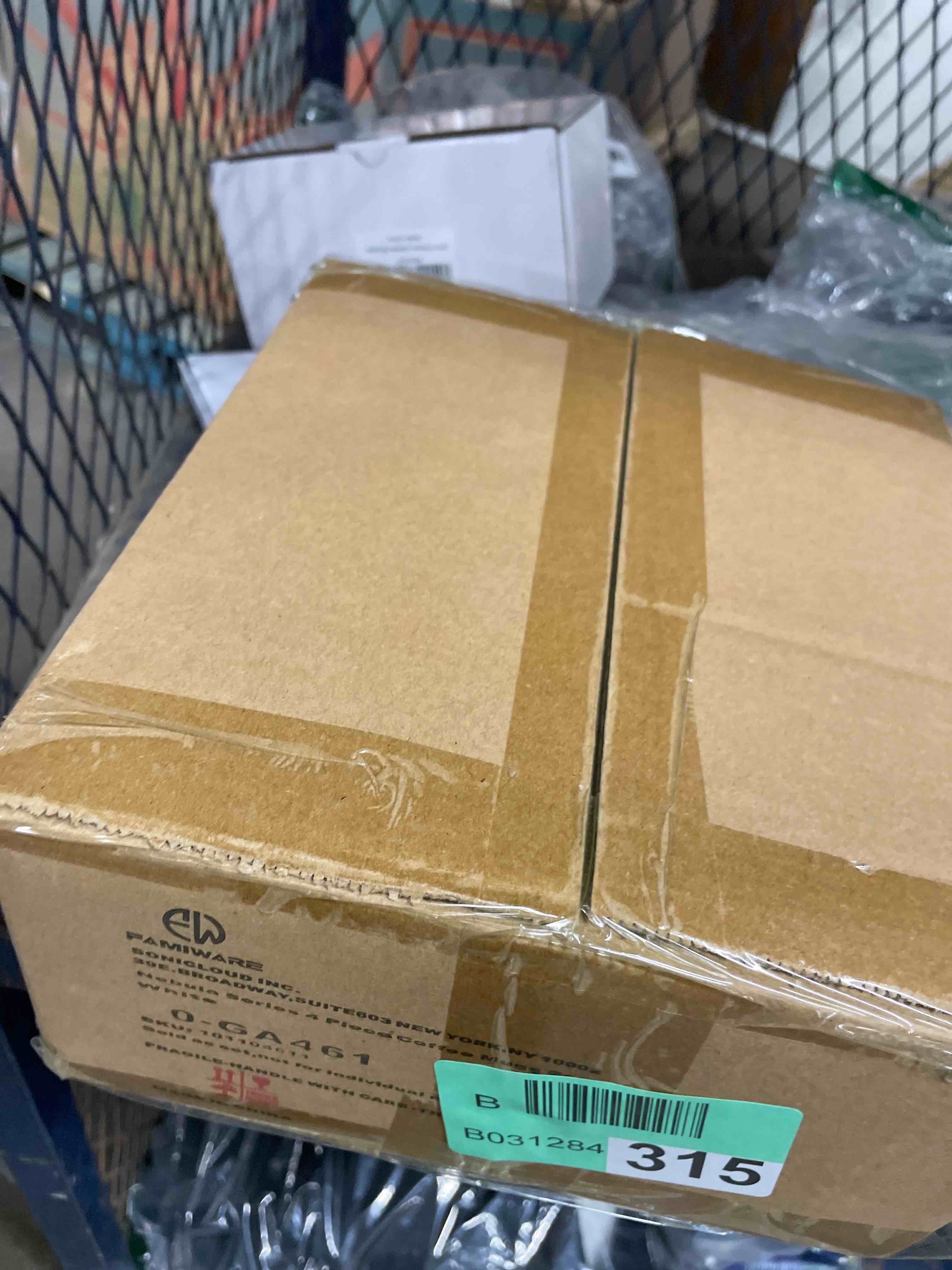 Condition photo showing New/Like New for famiware 4 Pieces Coffee Mug, 12 oz Catering Mugs with Handle for Coffee, Tea, Cocoa, Milk, White