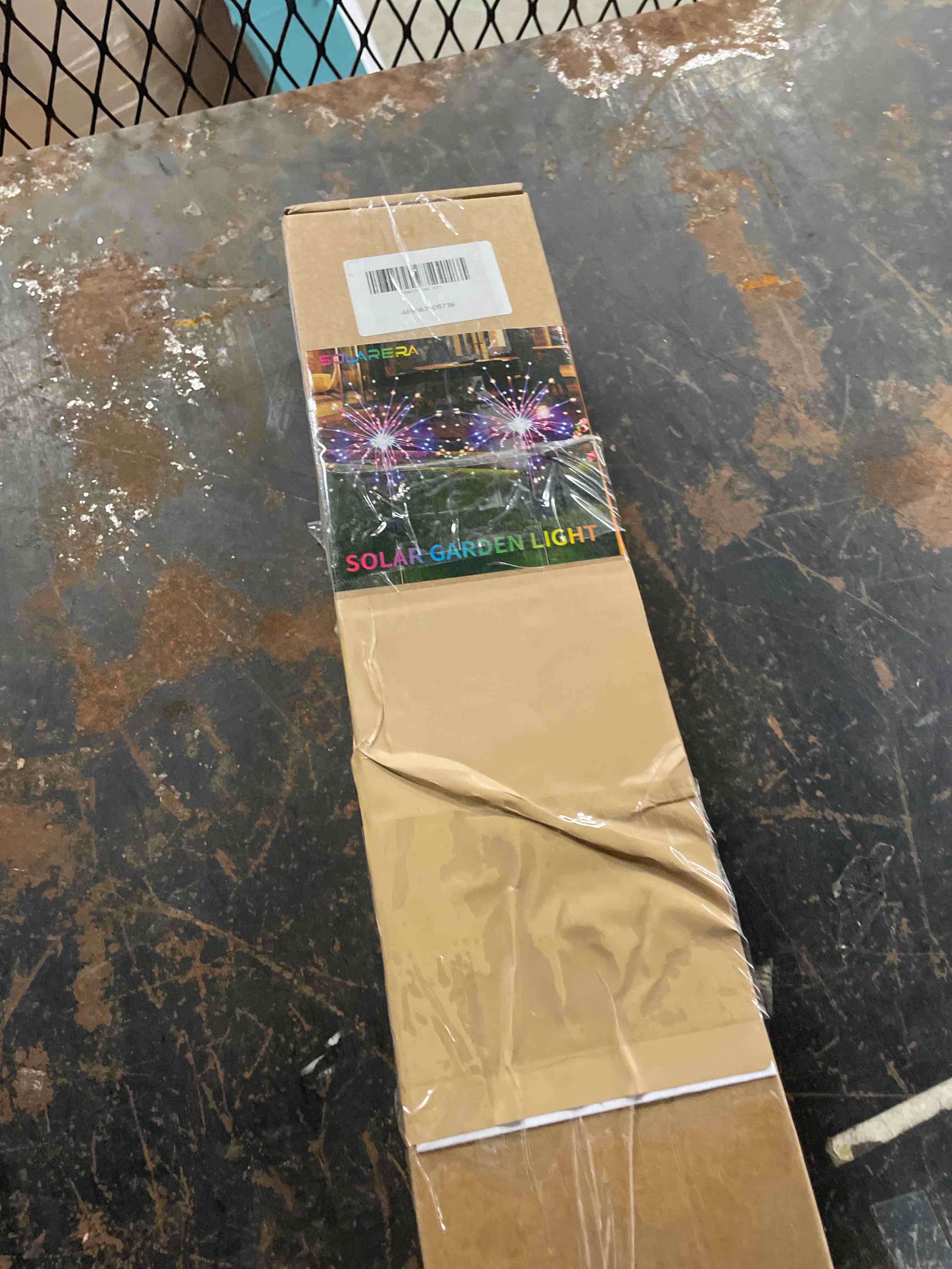 Condition photo showing New/Like New for Christmas Solar Garden Lights for Outdoor Decor, Waterproof 2 Pack Solar Powered Firework Stake 120 LED Sparklers String Lights for Yard Pathway Halloween Christmas Decorations(Colorful) Colorful 2 PACK 120 LEDS