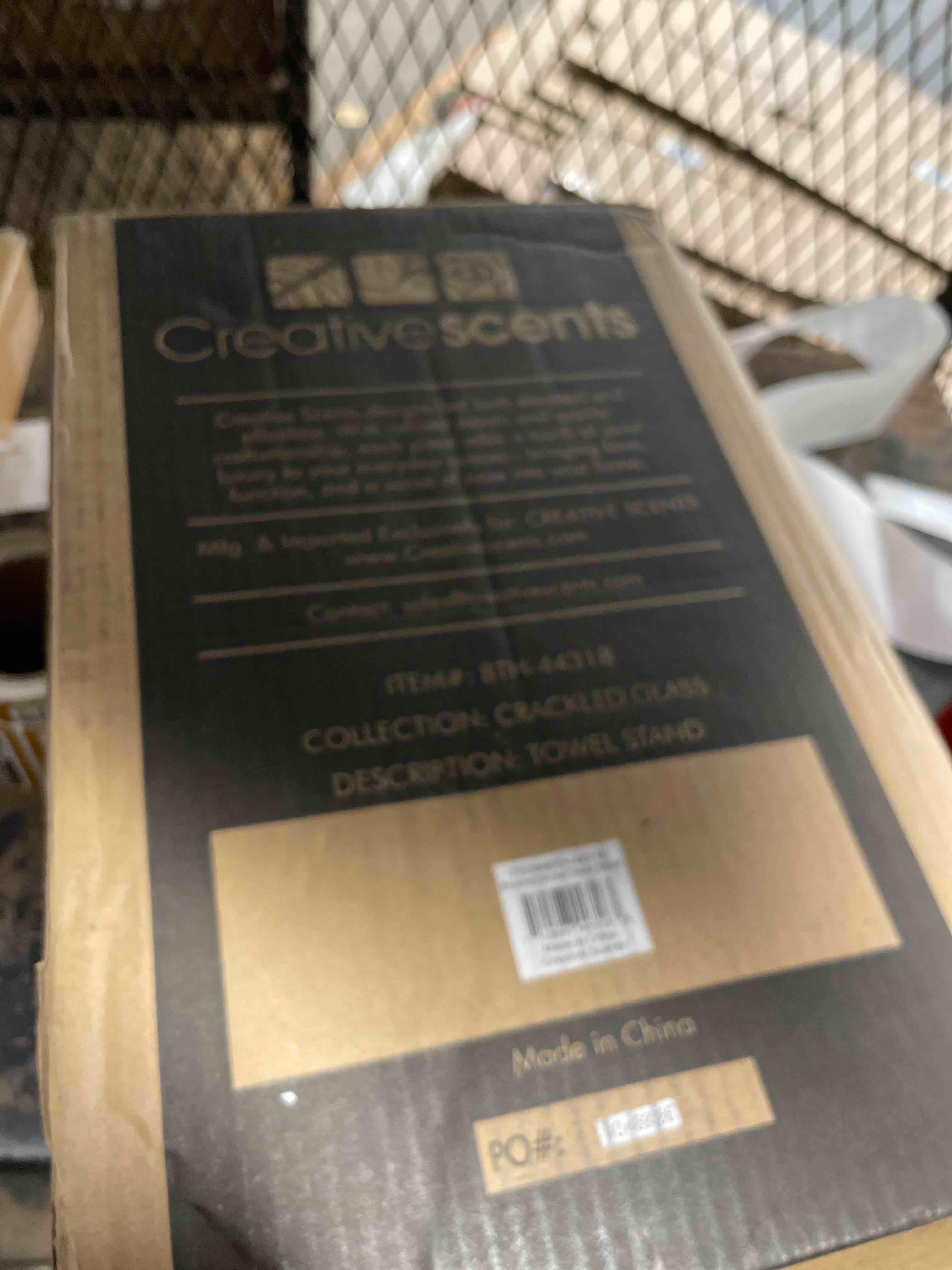 Condition photo showing New/Like New for Brushed Nickel 2 Freestanding Towel Stand