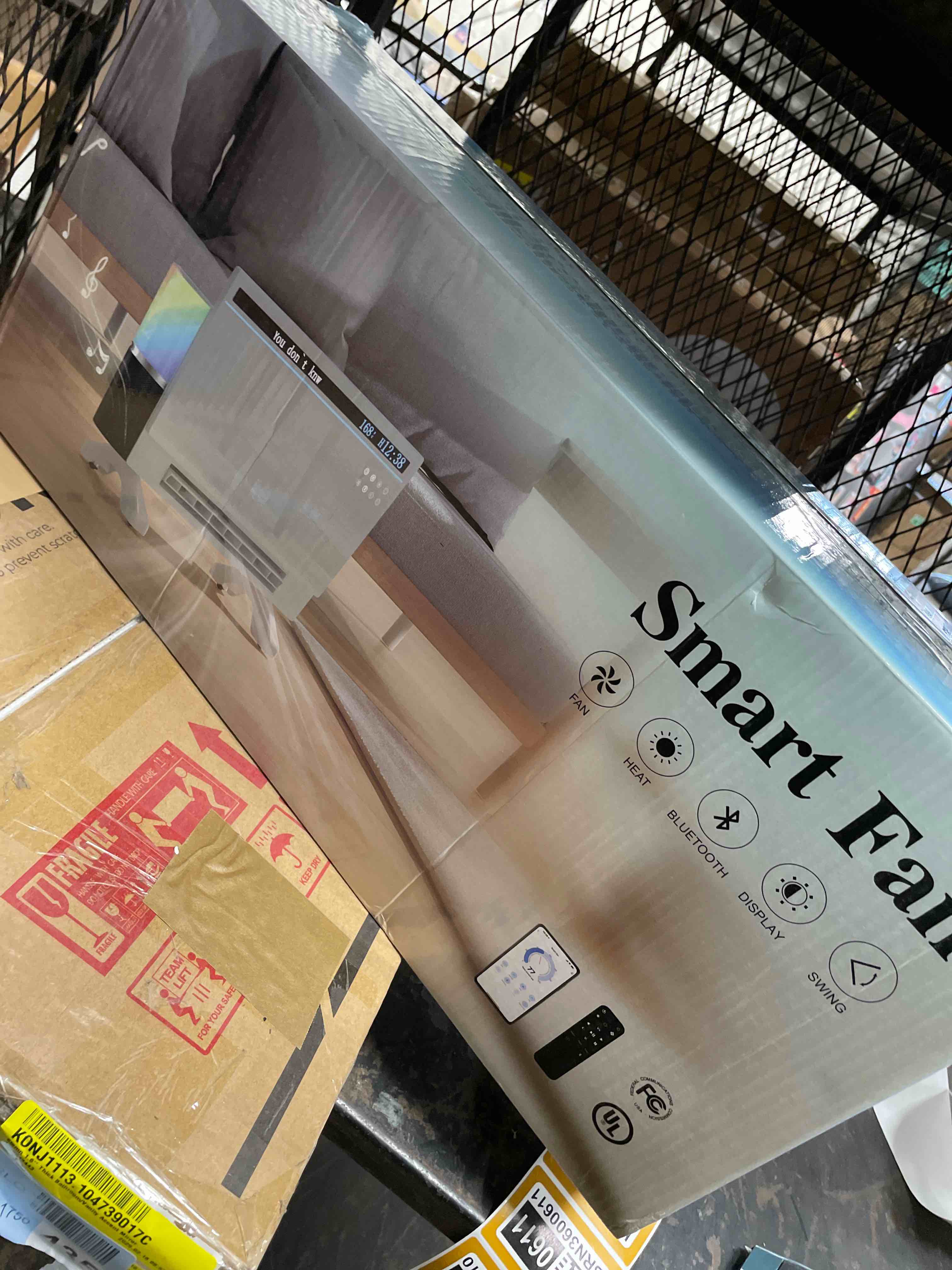 Condition photo showing New/Like New for Smart Electric Space Heater with Bluetooth Speaker & RGB Light,