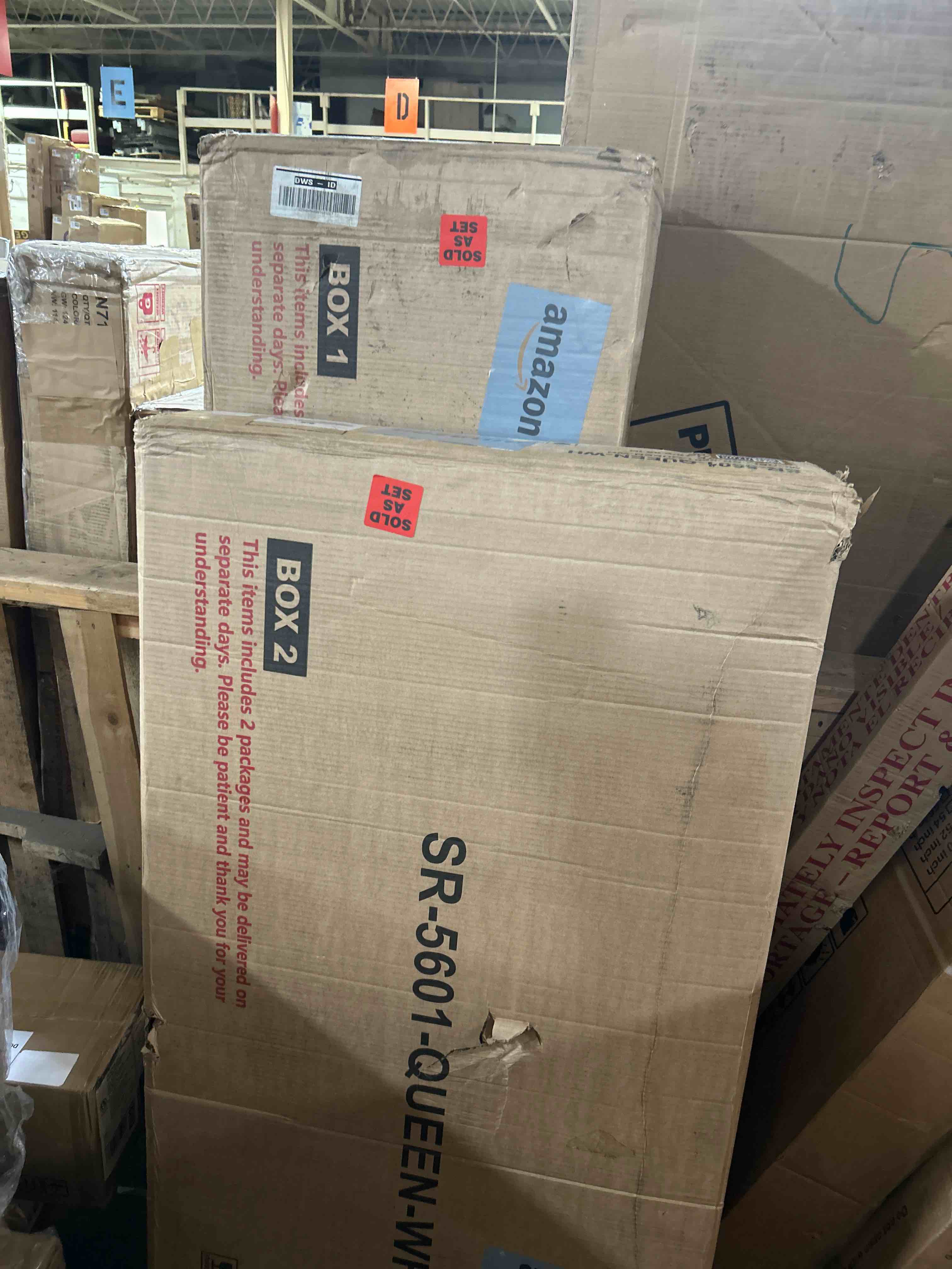 Condition photo showing New/Like New for Allewie Queen Size Velvet Lift Up Storage Bed, Modern Wingback Headboard, Hydraulic Support, No Box Spring Needed, White