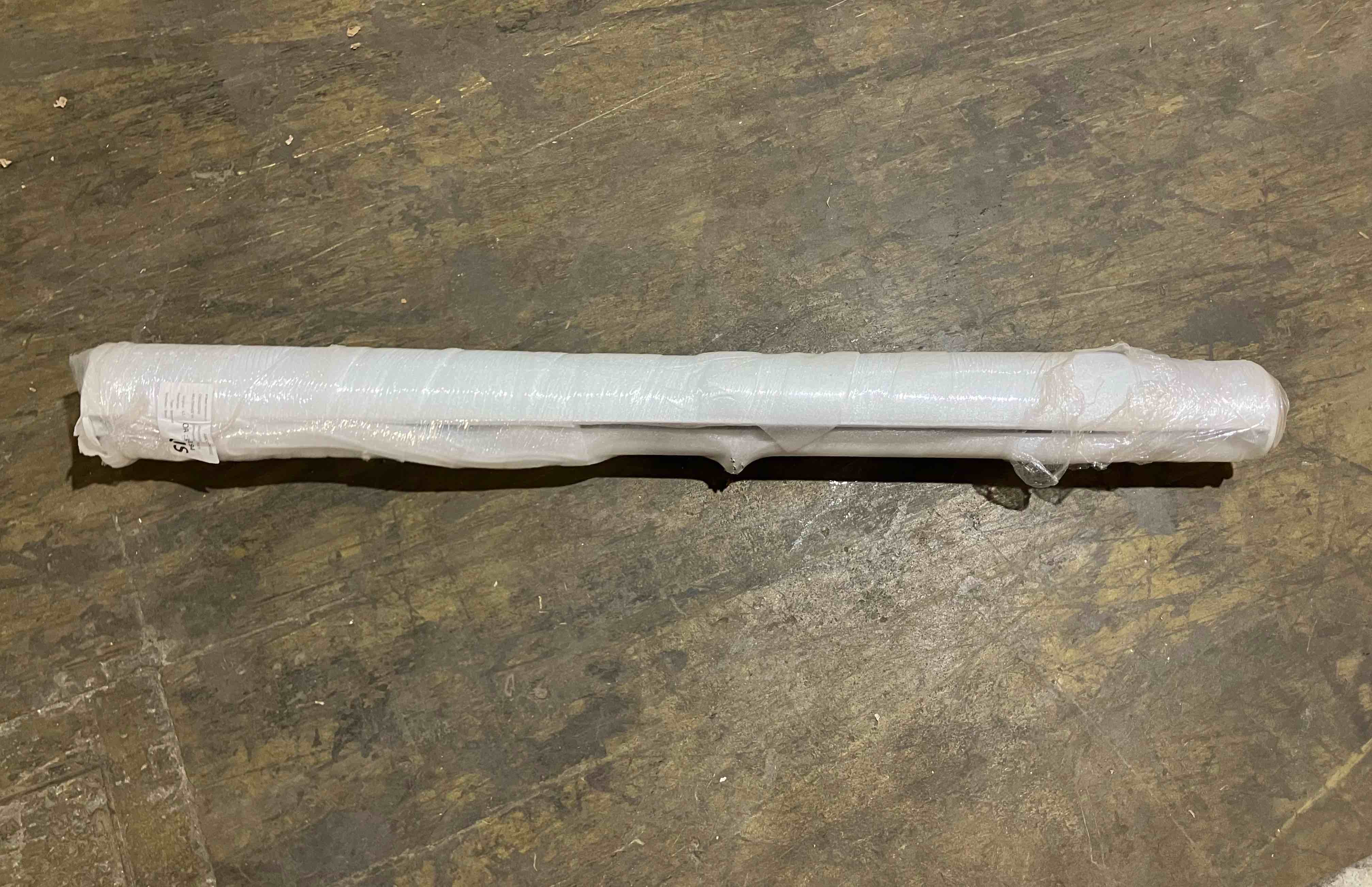 Condition photo showing Good Condition for Black Synthetic Fabric Motorized Awning - (may be missing some mounting hardware)