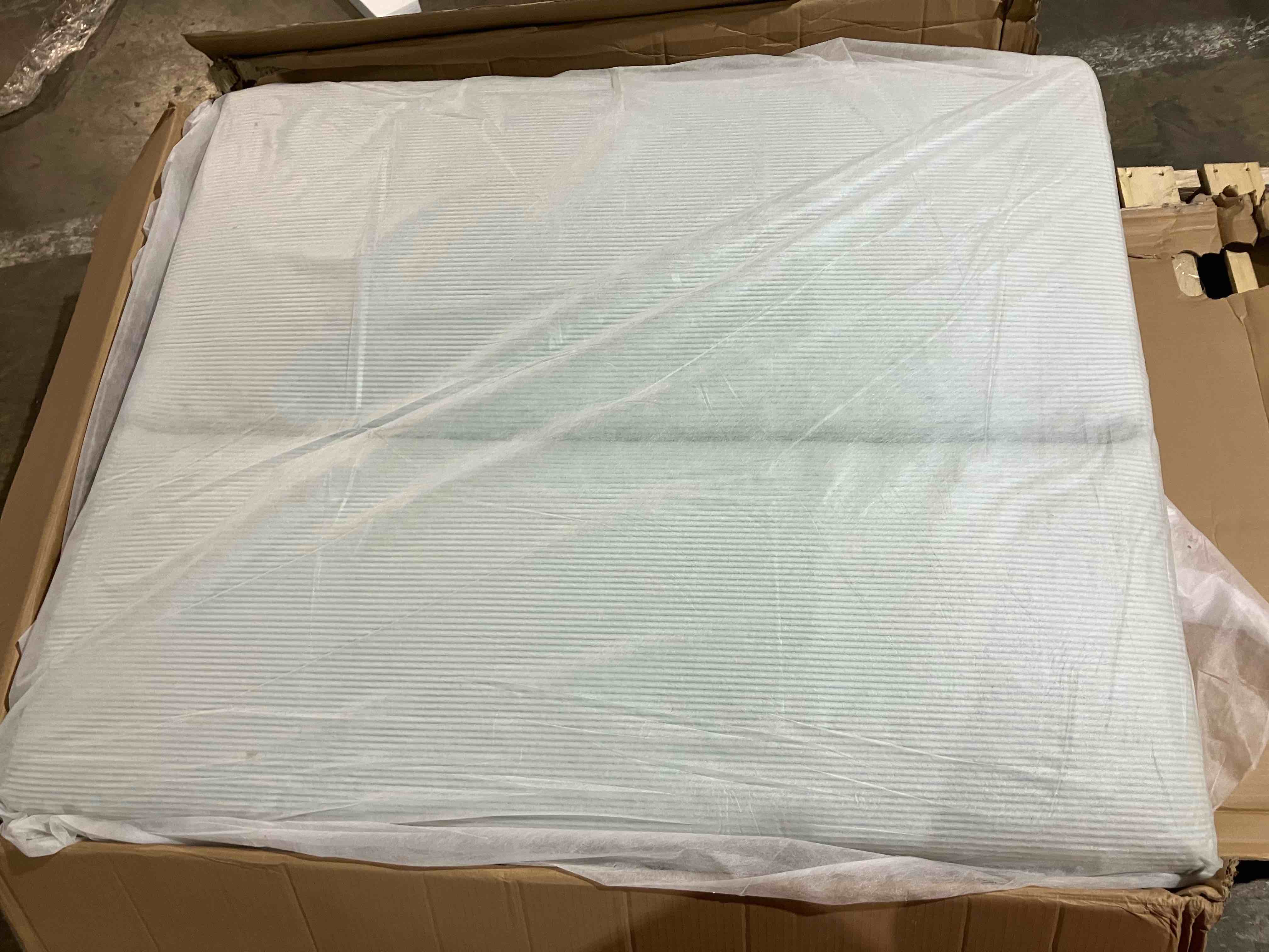 Condition photo showing New/Like New for LOVMOR 58 inch Pull out Sofa Bed Convertible Couch 2 Seat Loveseat Sofa Modern Sleeper Sofa with Two Throw Pillows and USB Ports for Living Room