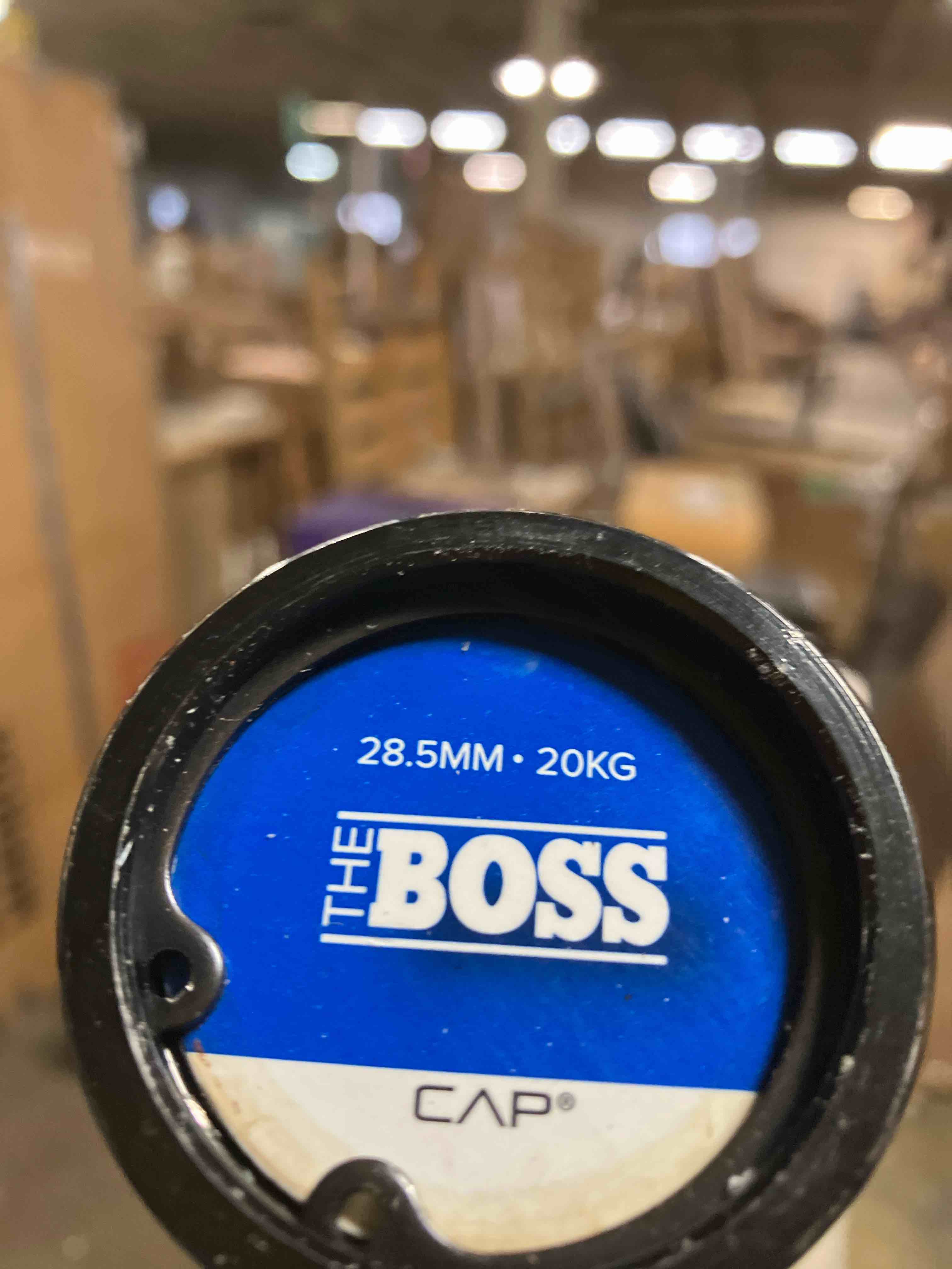 Condition photo showing New/Like New for Olympic Barbell, 45lb/35lb 2-inch Weight Bar for Bench Press, 7ft/6.5ft Olympic Bar, 1000 lb/1500 lb High-Capacity, Hard Chrome, Knurled Grip, Strength Training Deadlift Weightlifting Squat 7 ft Barbell 45 lb, 1000 lb, Black