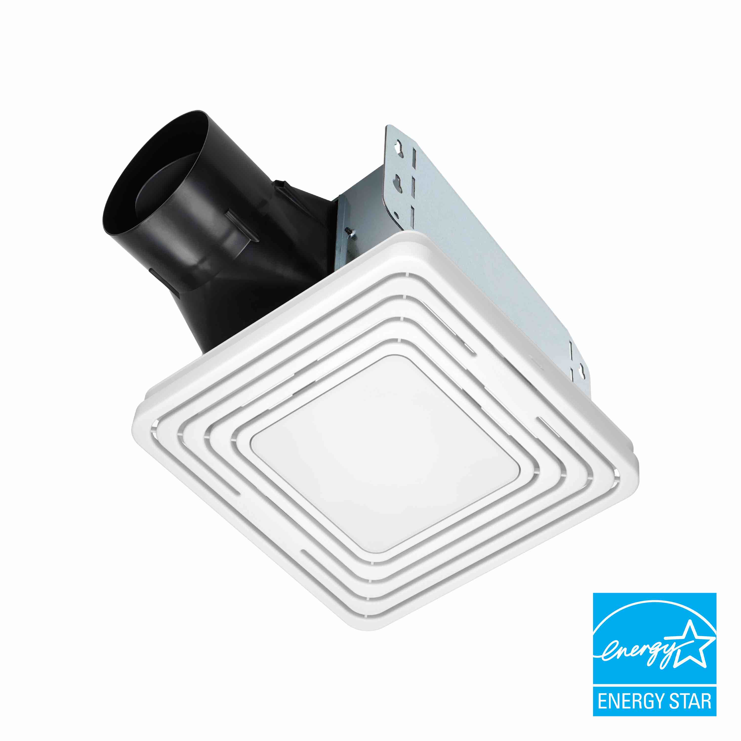 broan-nutone roomside series, white, 50 cfm, energy star, bathroom exhaust fan - ezduct™ connector sold separately 