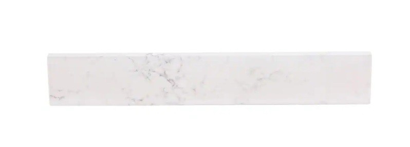 Home Decorators Collection 21 in. W Cultured Marble Vanity Sidesplash in Pulsar