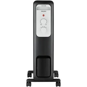 1 500-Watt Oil-Filled Radiant Electric Space Heater with Thermostat