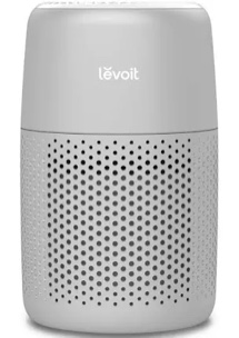 Levoit Desktop HEPA Air Purifier with Aroma for Bedroom & Office (178 Sq. ft)  Core Mini  Gray.