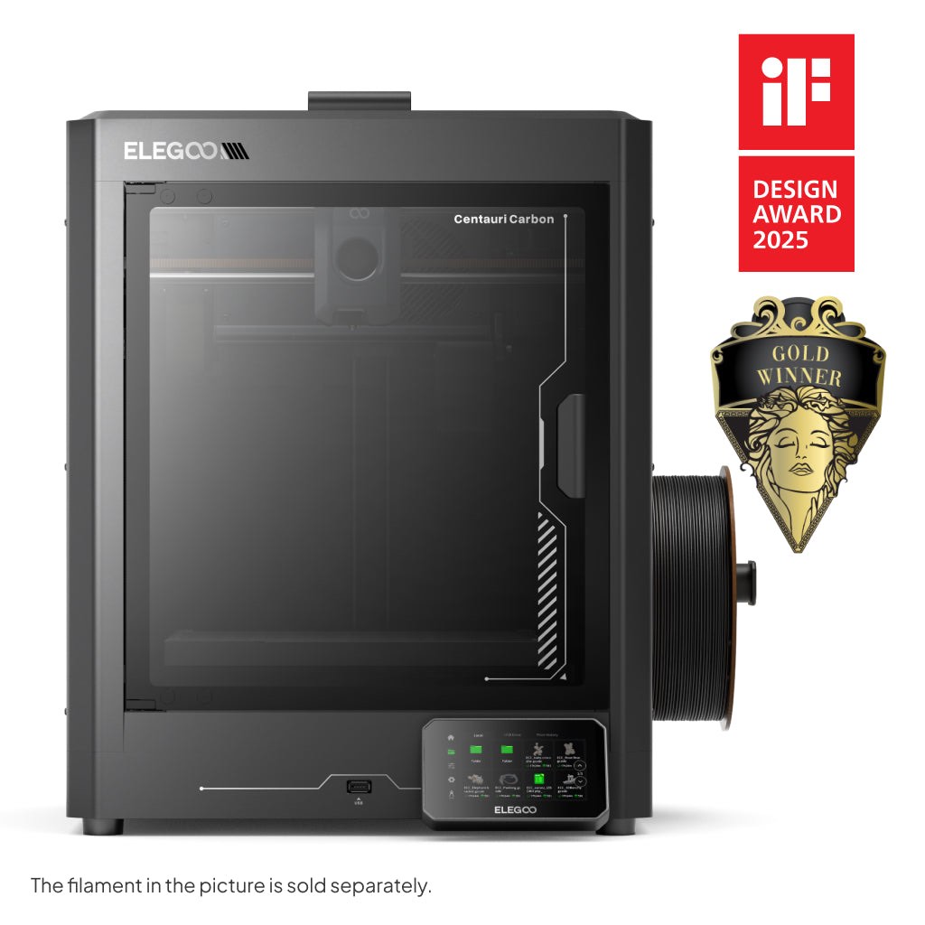 ELEGOO Centauri Carbon 2 3D Printer, Printer component only all acceptors and combo box sold separately. Printer box in brand new condition.