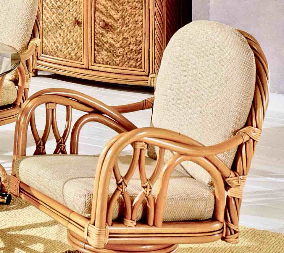 Condition photo showing New/Like New for new twist antigua swivel-tilt caster chairs with beige cushions , set of 2, overall dimensions 25.5”w x 27”l x 35”h