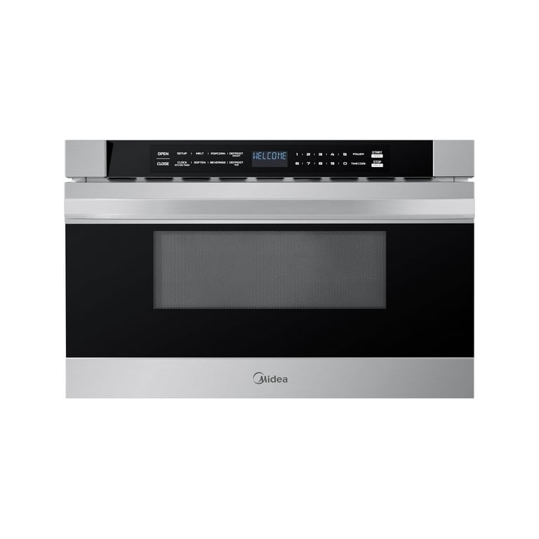 Condition photo showing New/Like New for midea drawer microwave, 24 inch, 1.2-cu ft , 1000-watt, microwave drawer, 23.88"d x 22.88"w x 15"h