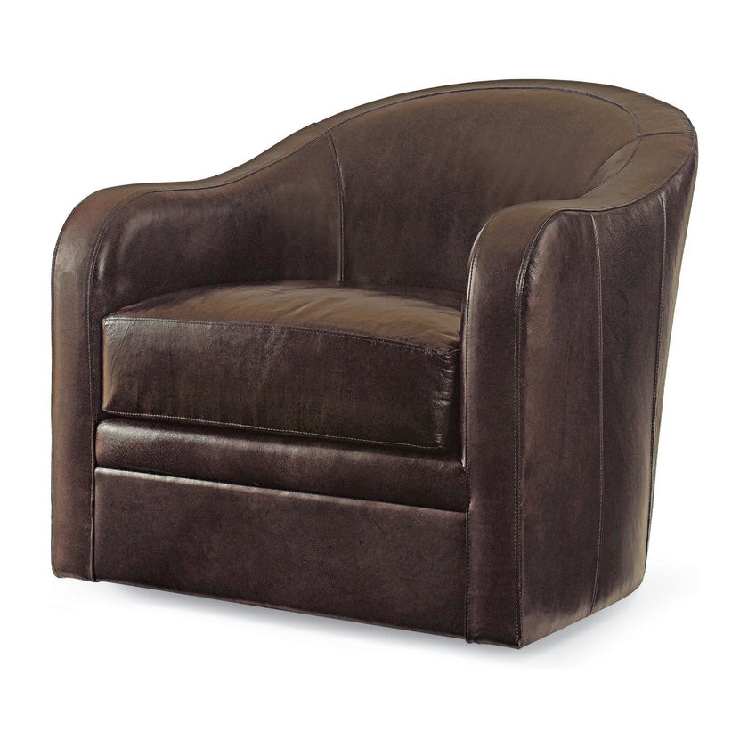 swivel barrel chair 32.5'' h x 34'' w x 36'' d