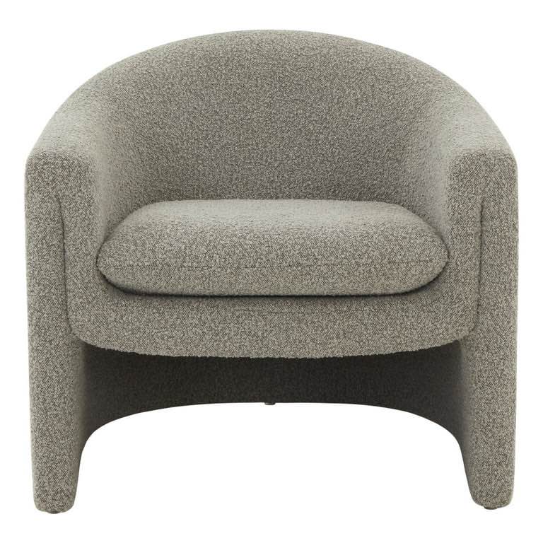 Condition photo showing New/Like New for laylette modern boucle solid accent chair set, light grey, 32.87w x 31.1d x 29.72h