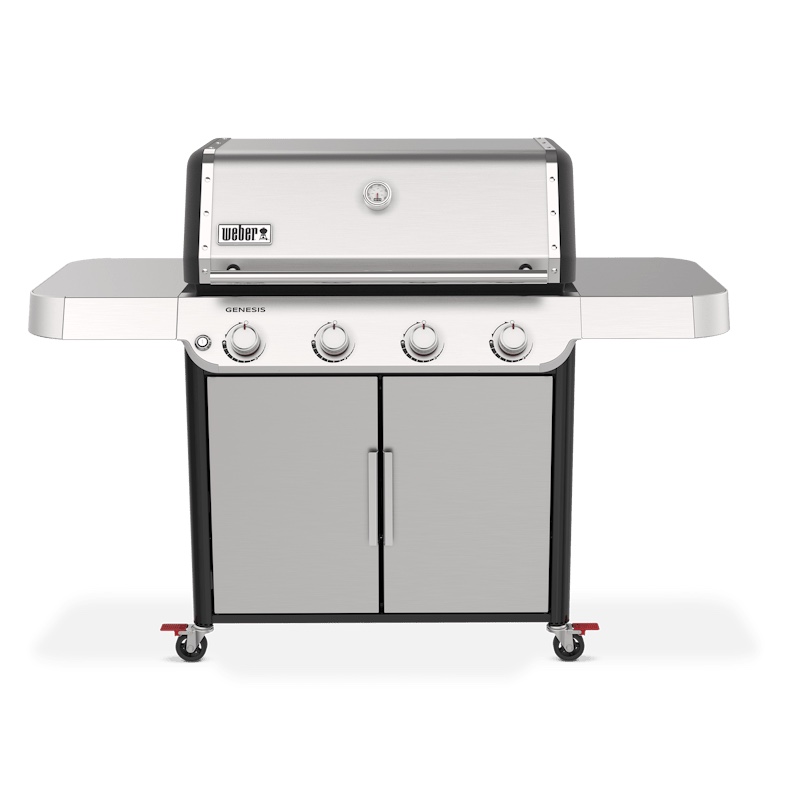 genesis s-415 gas grill with 4 burners (liquid propane)