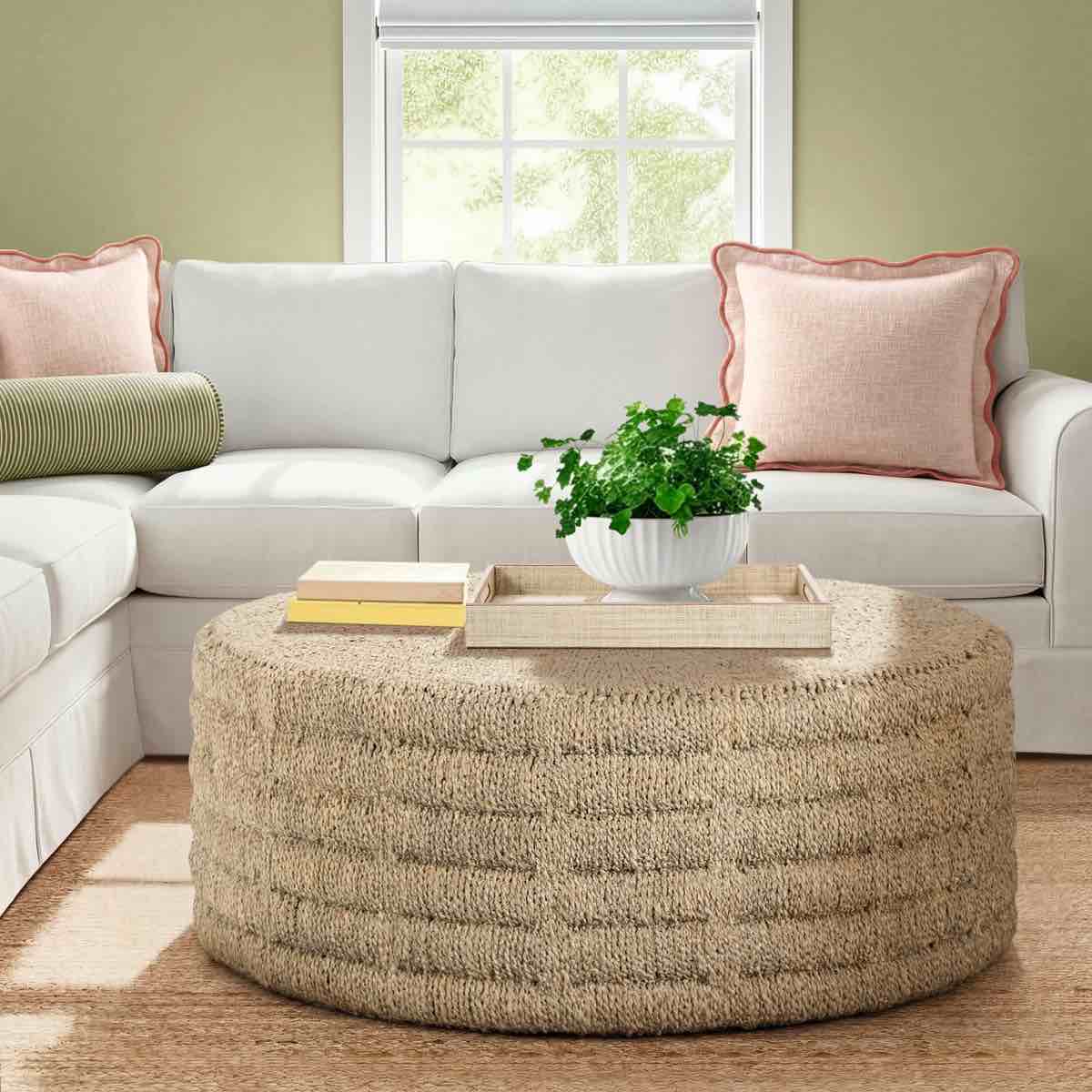 Condition photo showing New/Like New for lorcan single coffee table 42”x15.5”