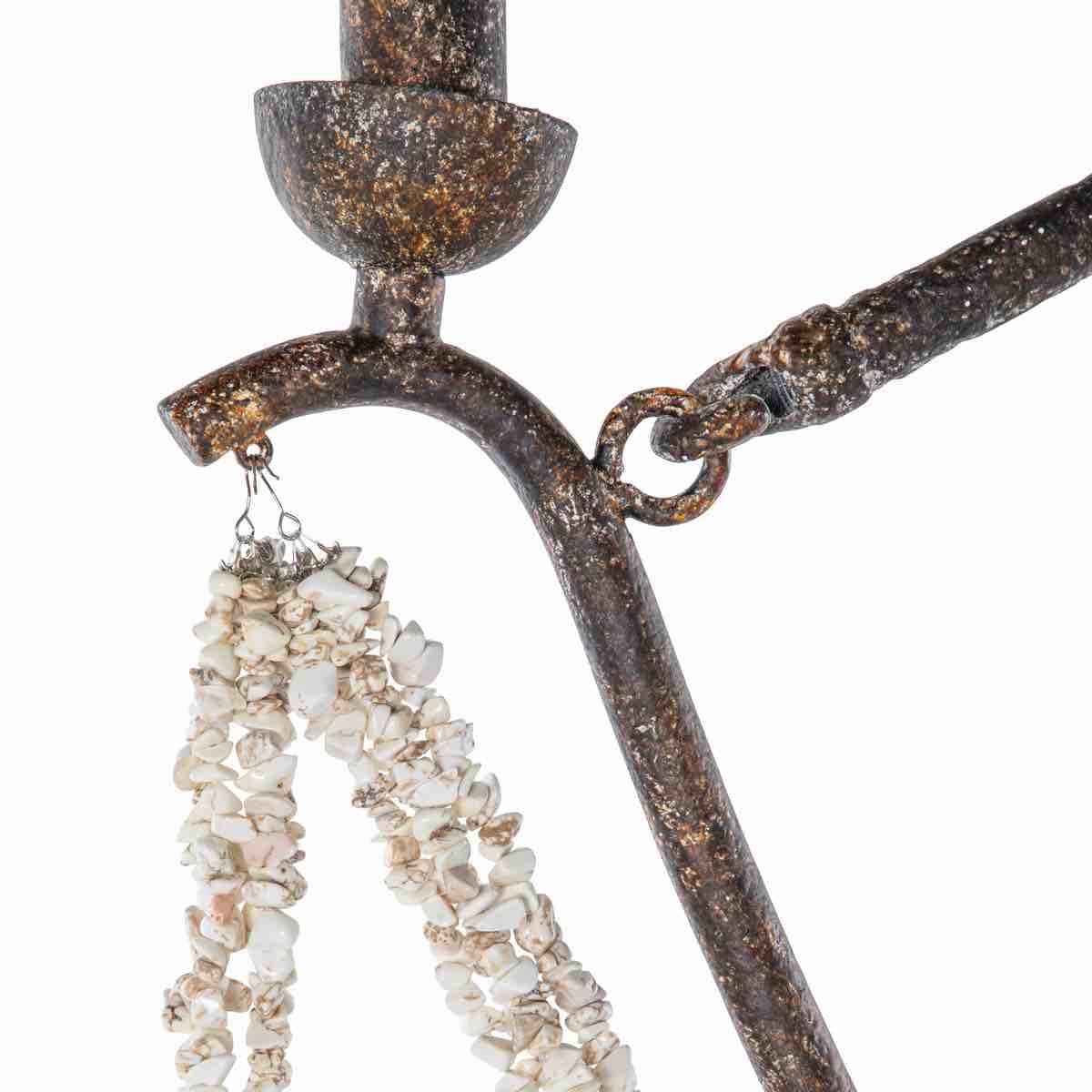 Condition photo showing New/Like New for gabby nakita chandelier - brown 48'' h x 43'' w x 38'' d