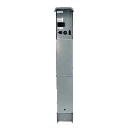 midwest 50-30-20 amp gfci rv pedestal - direct bury - u075cp6010 (new in box)