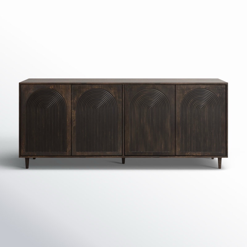Claudia 71.75'' Solid Wood Sideboard By AllModern - Scratch and Dent item 