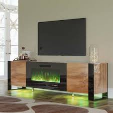 pittston storage credenza with fireplace included (fireplace only) for 