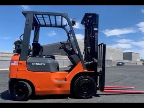Improve or Start Your Business with This Toyota 7FGU15 Forklift. PREVIEWS WELCOME!!!