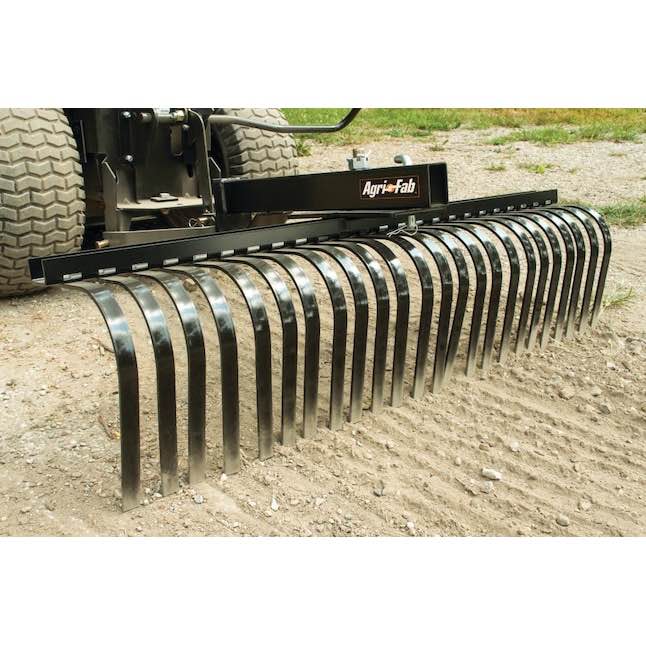 Agri Fab Steel 48” Sleeve Hitch Rock Rake
