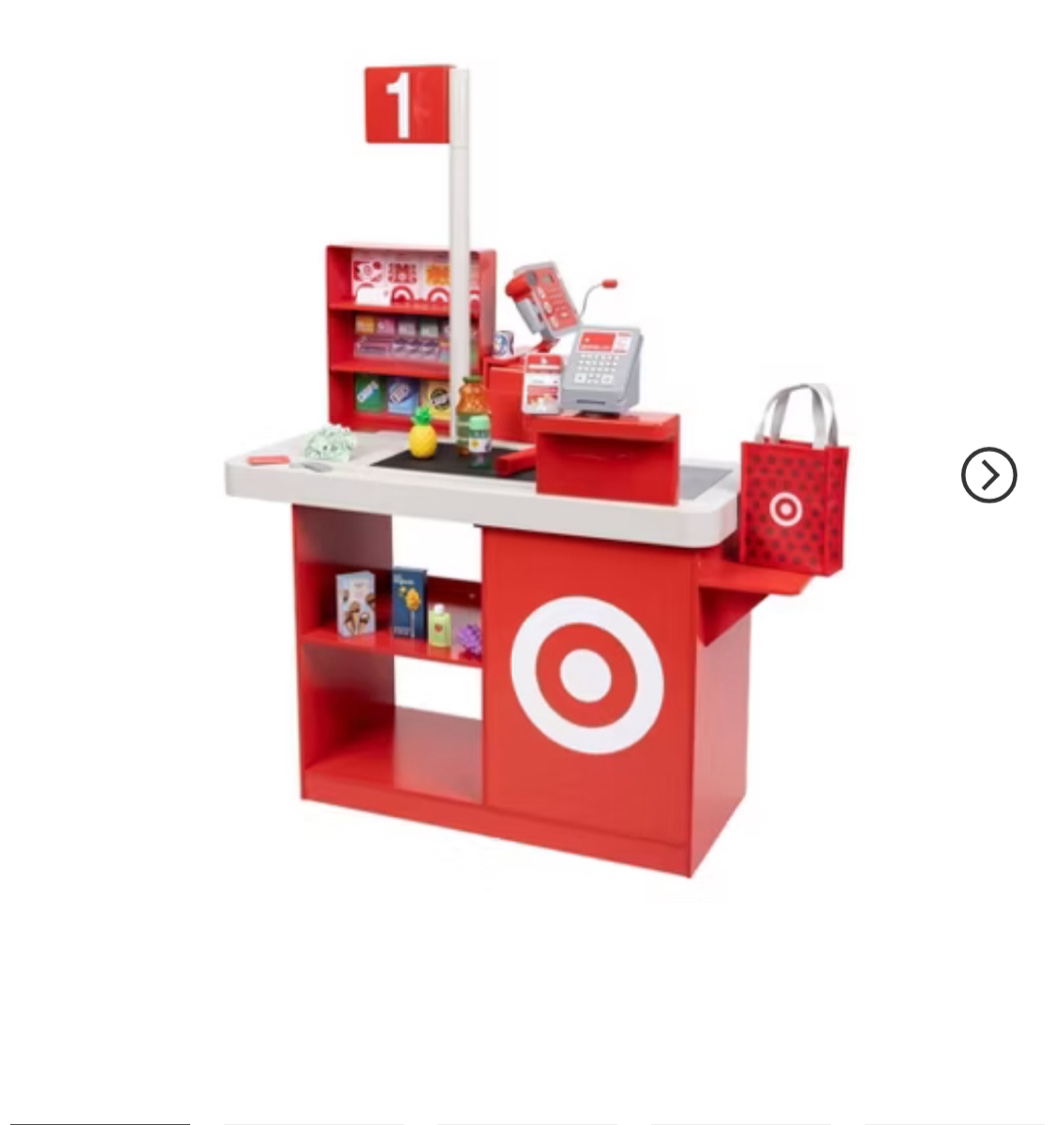 Target Toy Checklane: Pretend Shopping Accessories, Play Money, Toy Cash Register, Batteries Required, Ages 3+