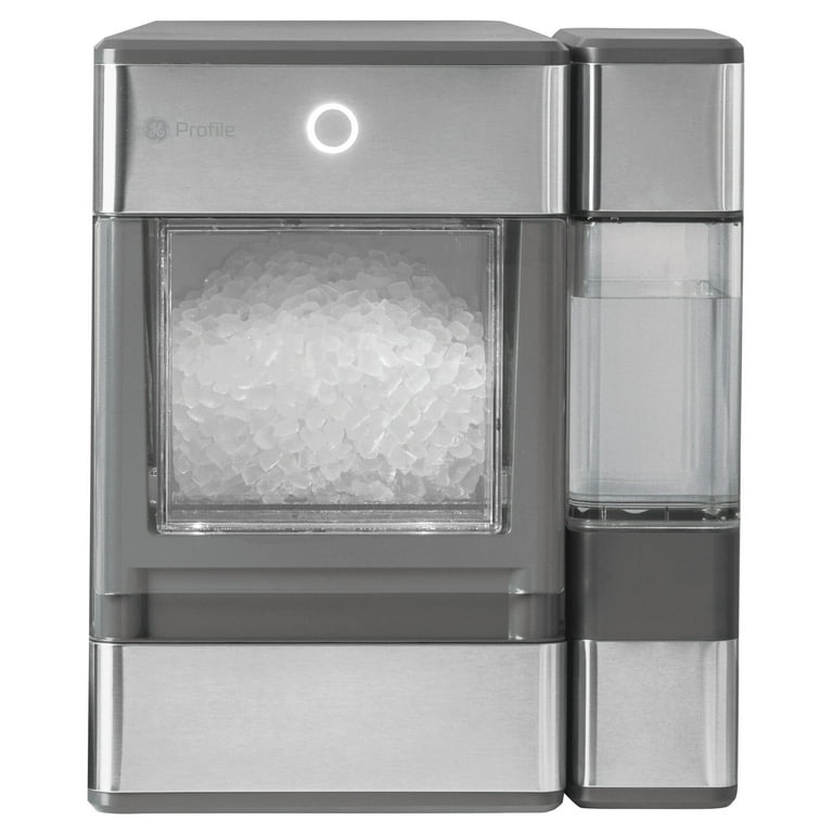 GE Profile™ Opal™ Nugget Ice Maker + Side Tank, Countertop Icemaker, Stainless Steel, 33lbs Daily Ice Production