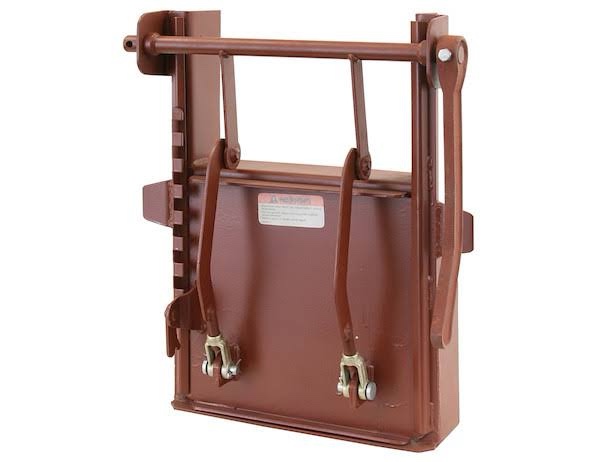 CCD1314 - Carbon Steel Tailgate Door Opening for Smaller Tasks with Detent - 12.38 X 13.5 INCH Door Opening, Handle Included. Must be welded onto back. 