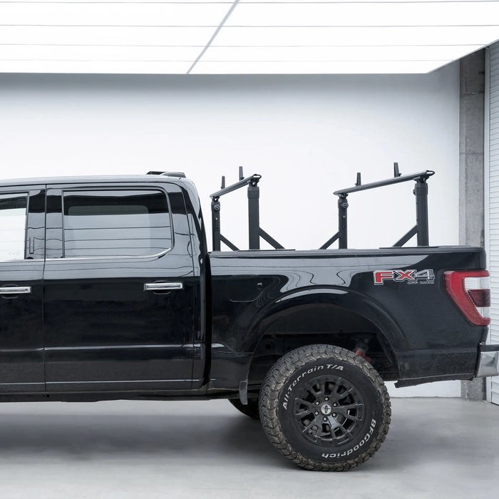 Trumgeta Adjustable Ladder Racks For FULL-SIZE Pickup Trucks like the like the F150/Silverado/RAM/Tundra/Frontier/Titan/GMC /Sierra