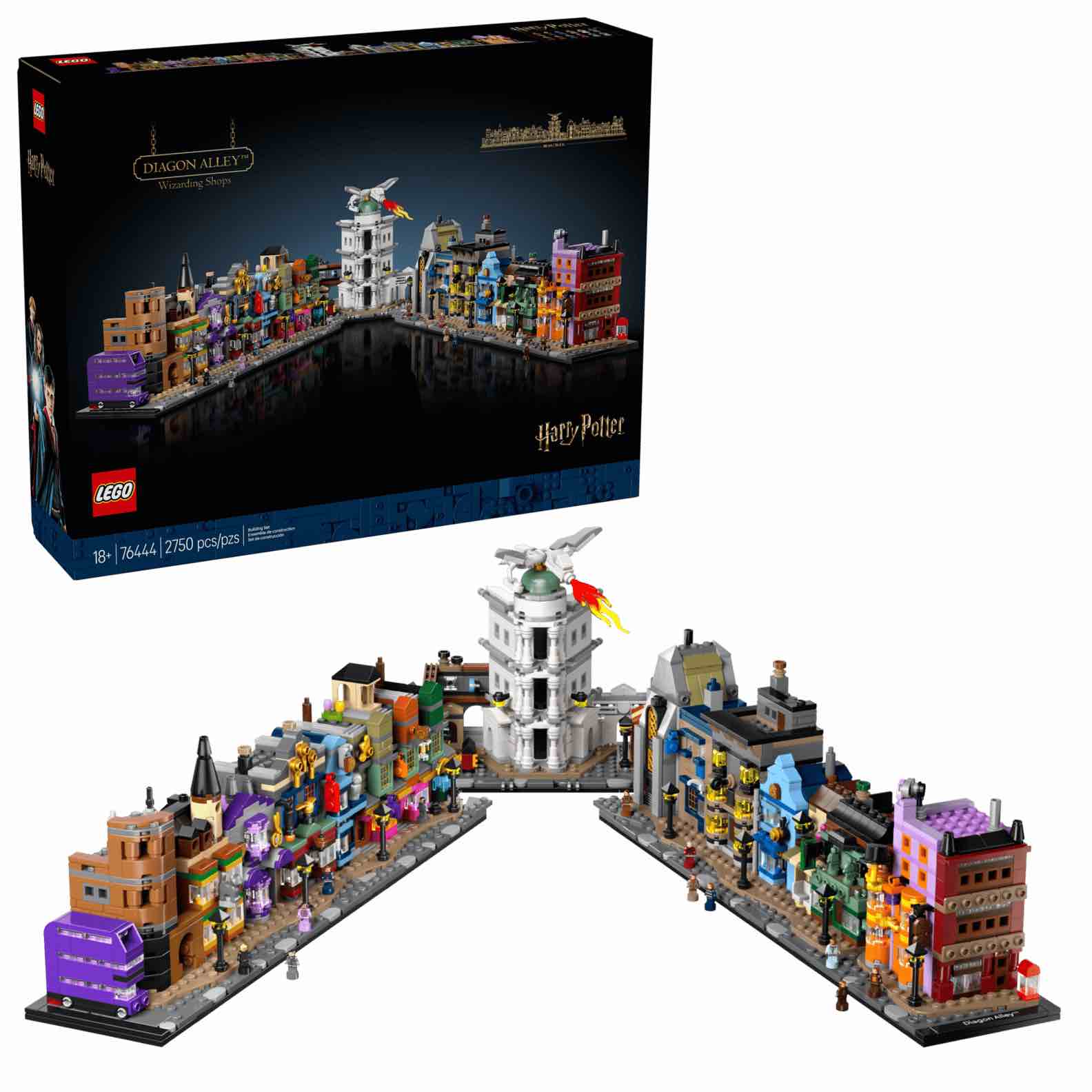 Condition photo showing New/Like New for lego diagon alley™ wizarding shops