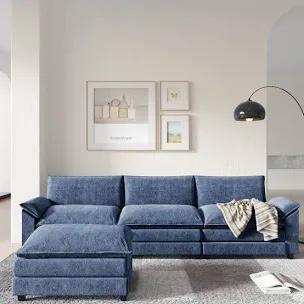 part of Arlynda 4 - Piece 118.9" L-Shaped Upholstered Sectional Sofa Couch 1 of 3 boxes