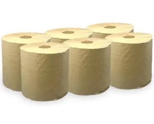 6 pack of Kraft Hard Roll Towels