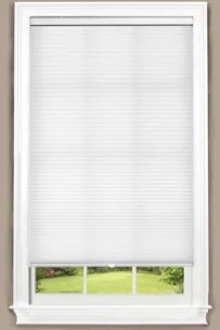  White 1.5 inch TDBULF cell shade 50.5x60