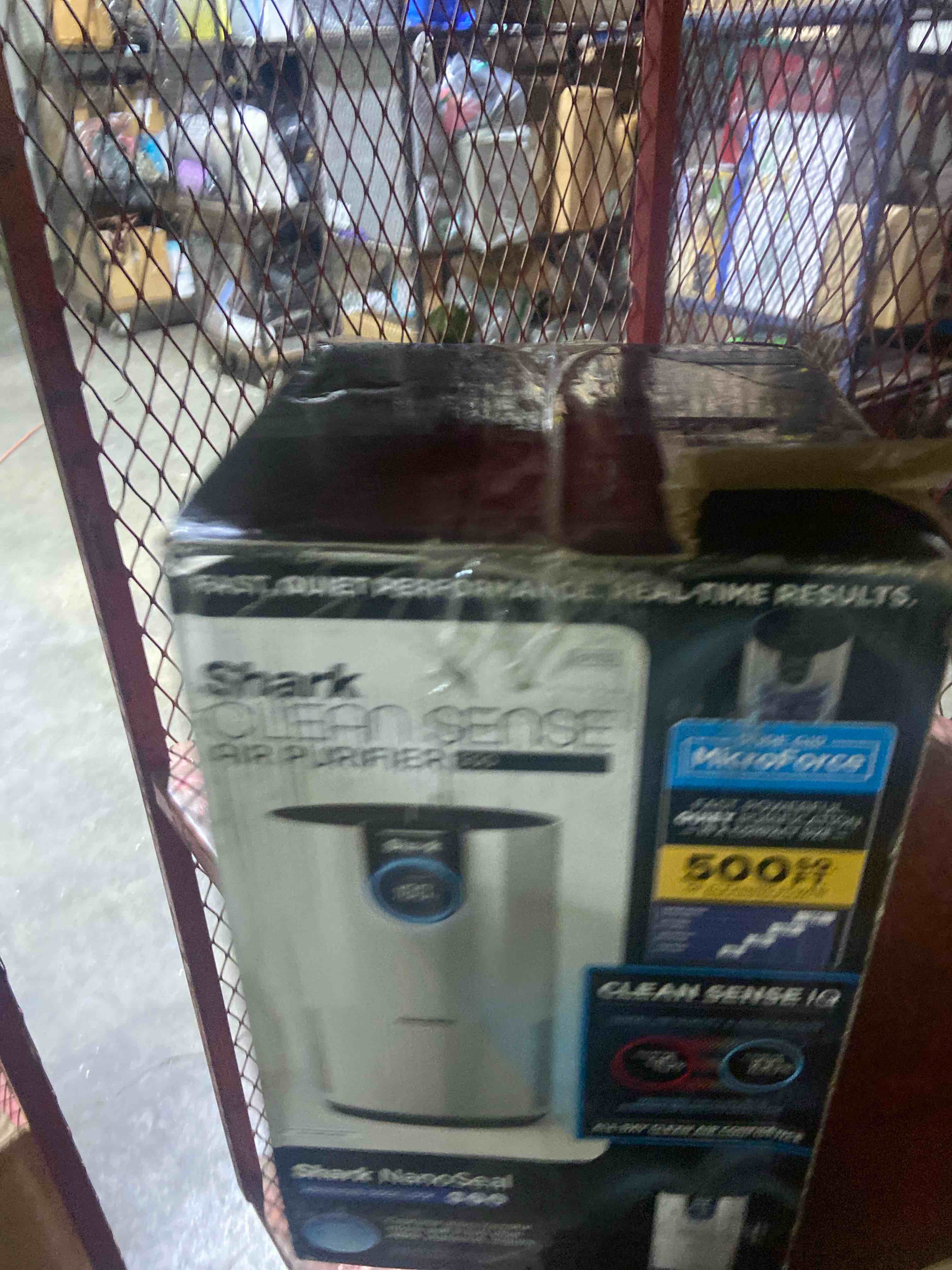 Condition photo showing Good Condition for Shark Air Purifiers for Bedroom, Office, Dorm, Small Room, HEPA Air Filter, Odor Eliminator, Covers Up To 500 SQ FT, Air Filtration Removes Smoke, Dust, Allergens, Pet Dander, and Pollutants, HP102 500 sq. ft.