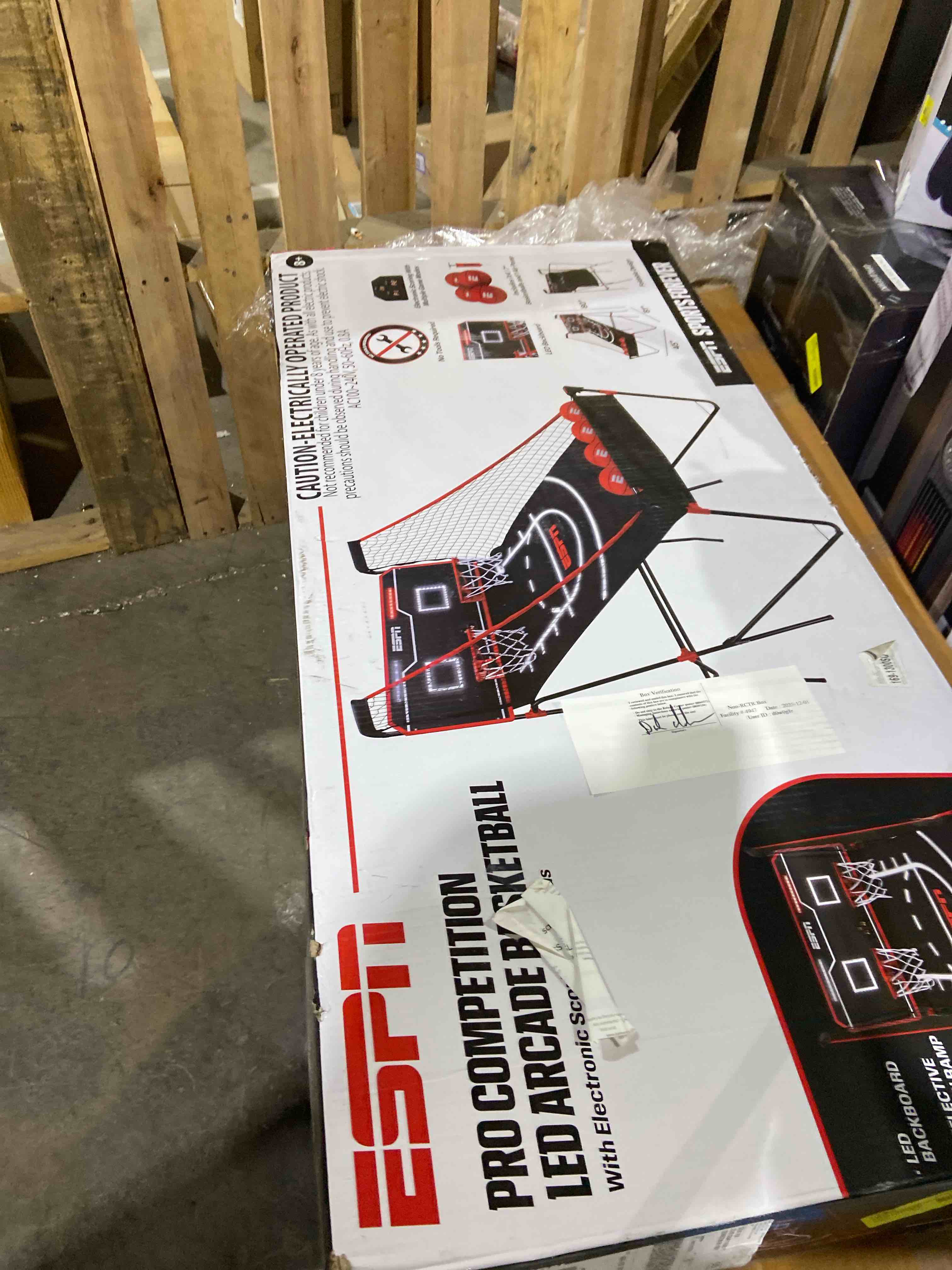 Condition photo showing New/Like New for Sam's Exclusive - ESPN Pro Competition LED 2-Player Arcade Basketball