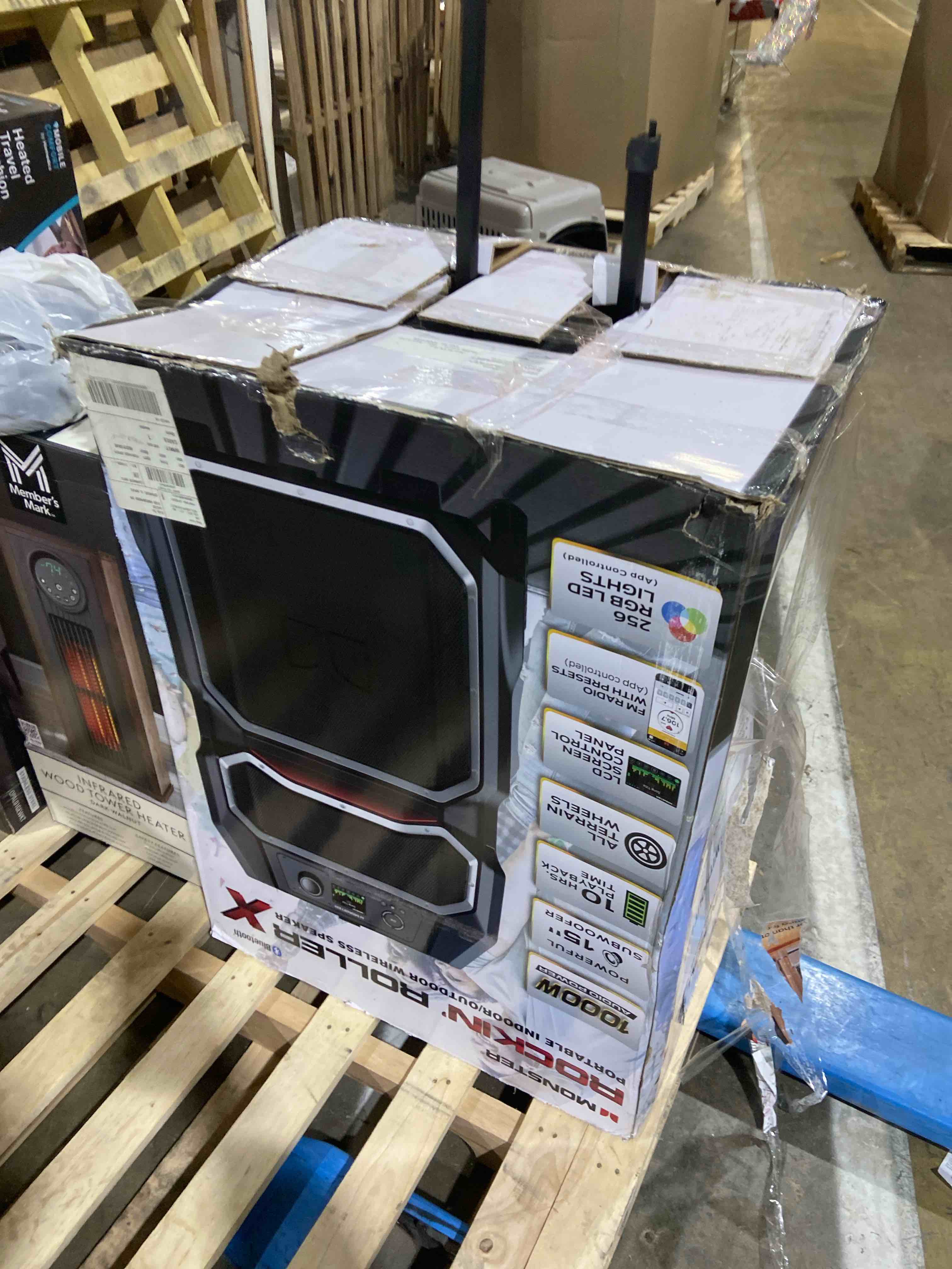 Condition photo showing Good Condition for Monster Rockin Roller X Bluetooth Speaker