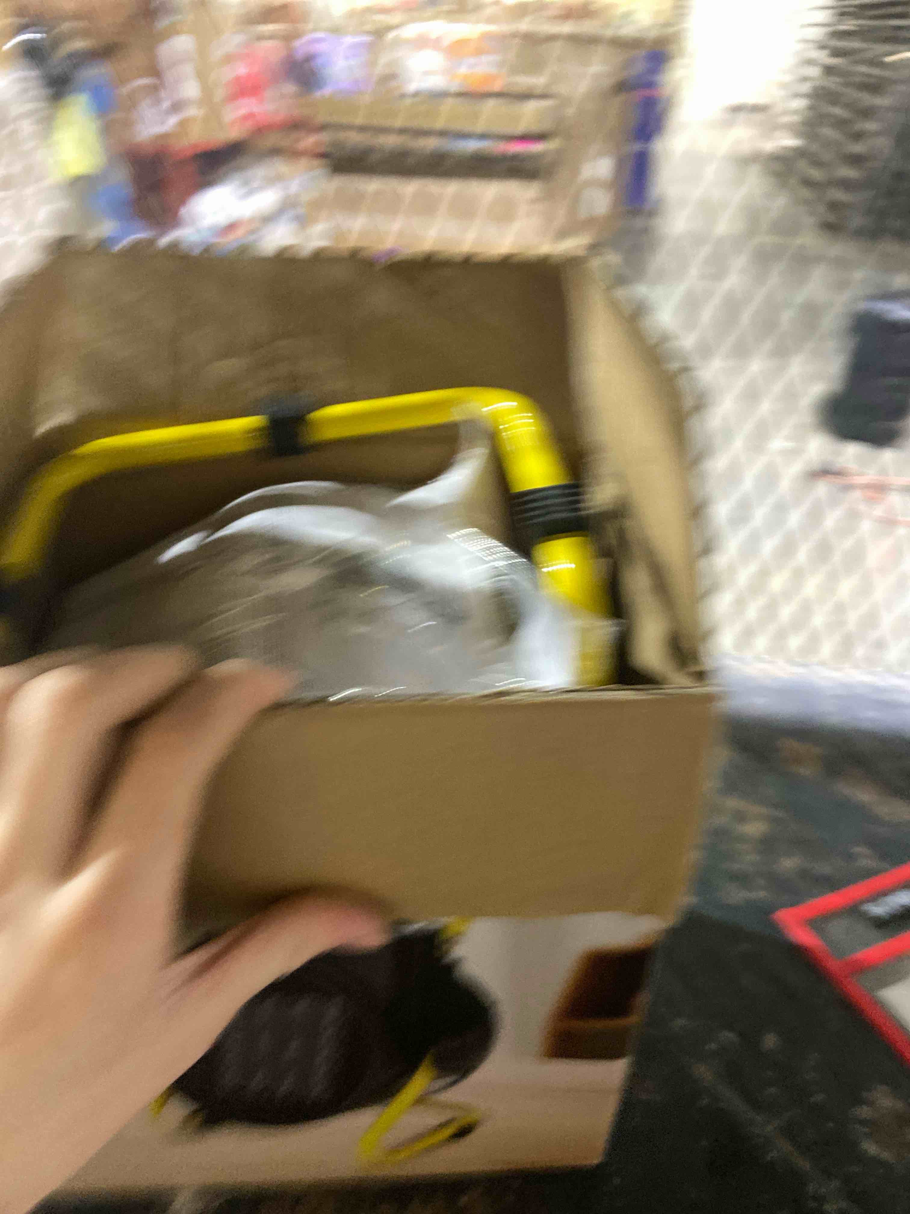 Condition photo showing New/Like New for Outdoor Heaters for Patio, 1500W Electric Garage Heater with Overheat Protection, 3S Fast Heating, 3 Modes, Portable Space Heater for Patio, Garage, Greenhouse, Indoor, Gold